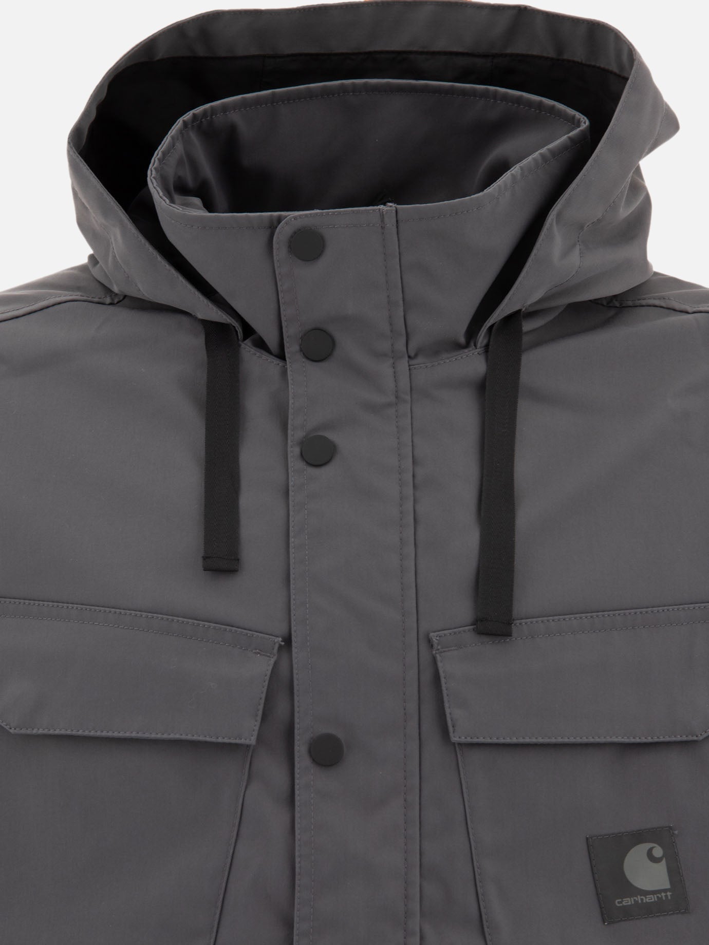 Quilted & Utility Jackets Solid colour  Grey - Carhartt WIP Men | PDP | VIETTI Online Store | thumbnail_3
