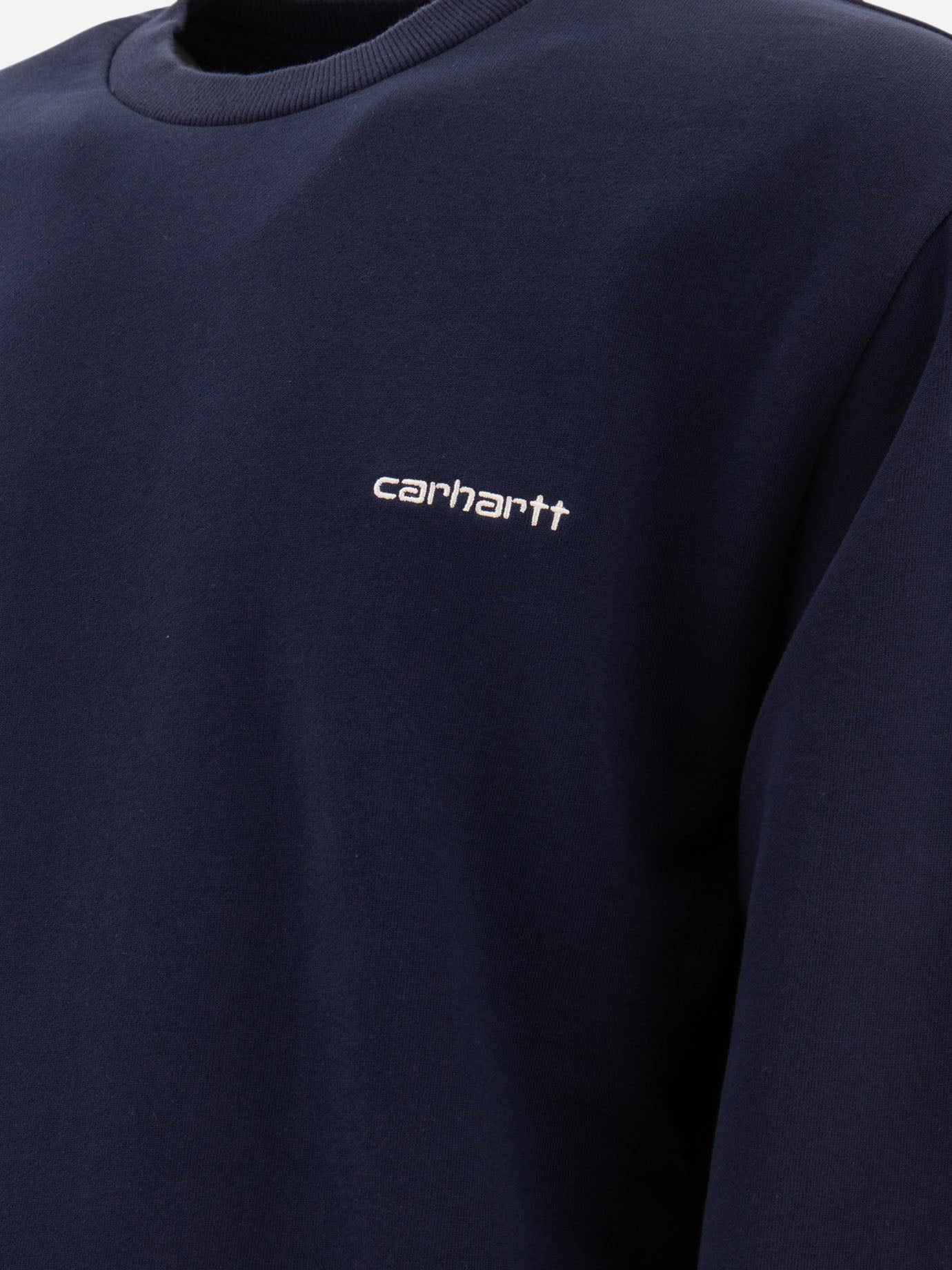 Carhartt WIP "Script Embroidery" sweatshirt Blue