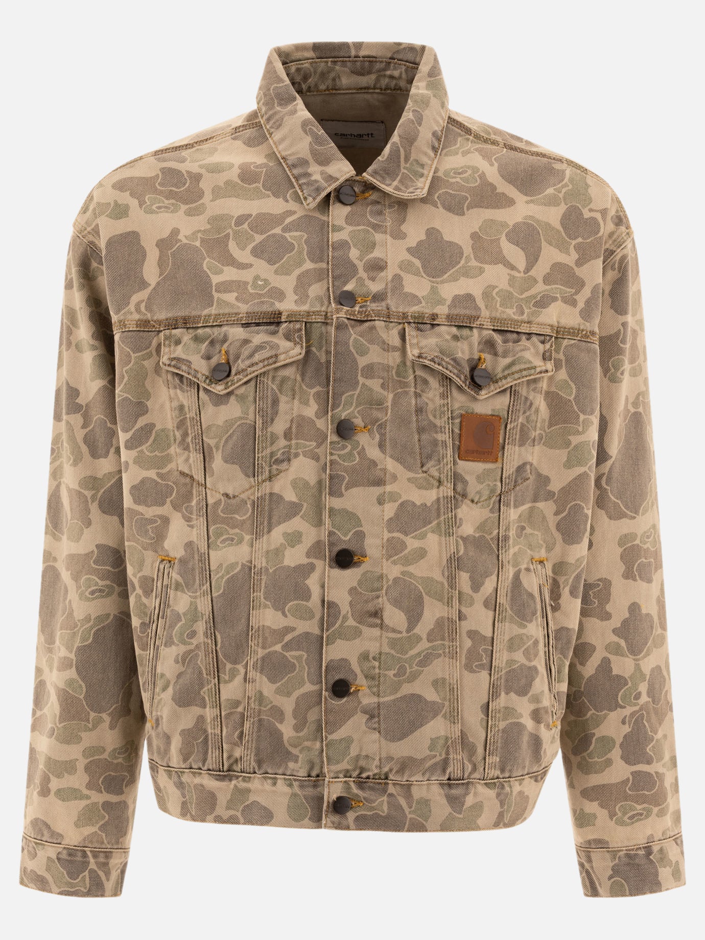Denim jackets Camouflage  Green - Carhartt WIP Men | PDP | VIETTI Online Store | Zoom-Modal
