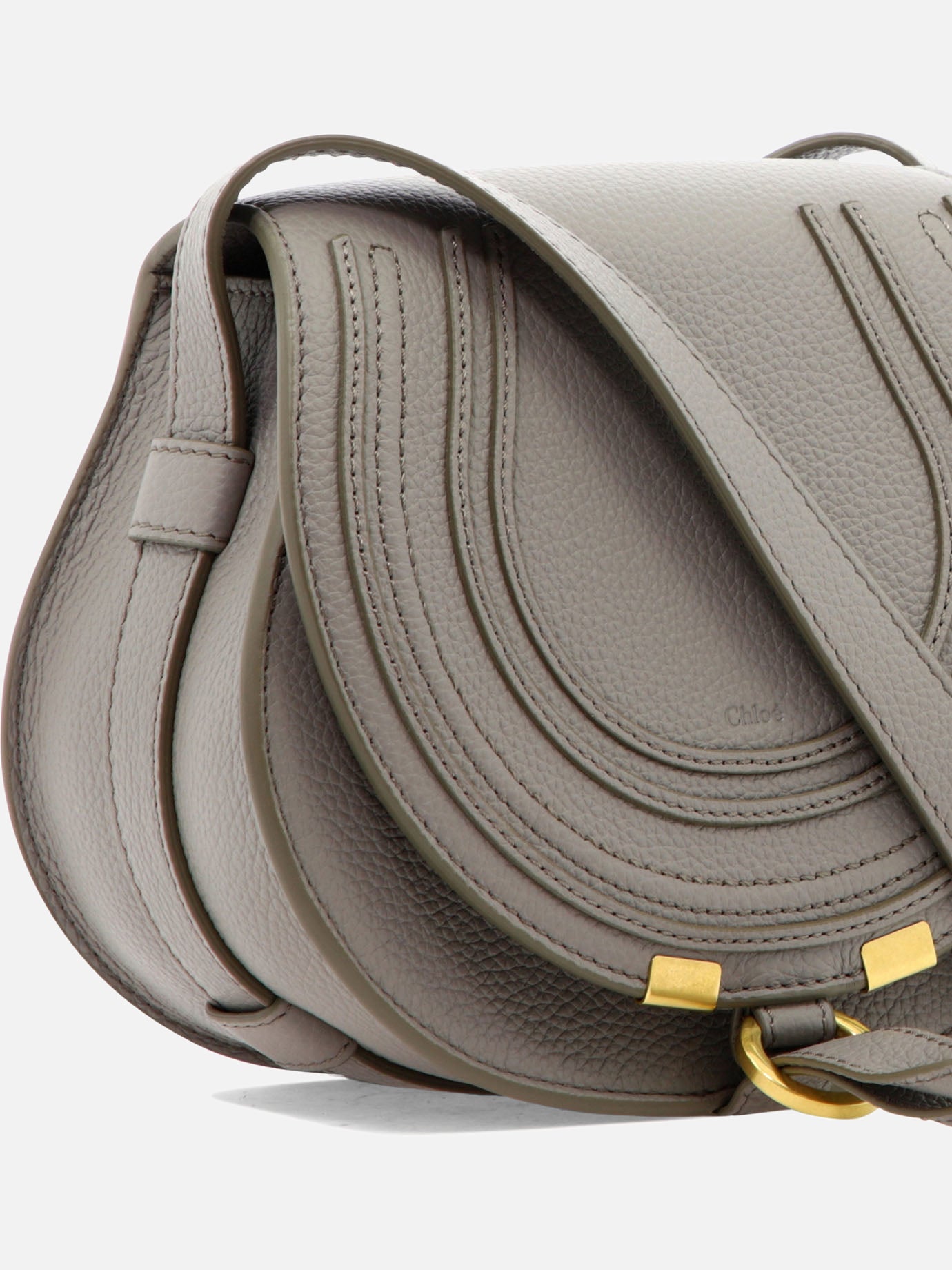 Chloé "Marcie Small" crossbody bag Grey