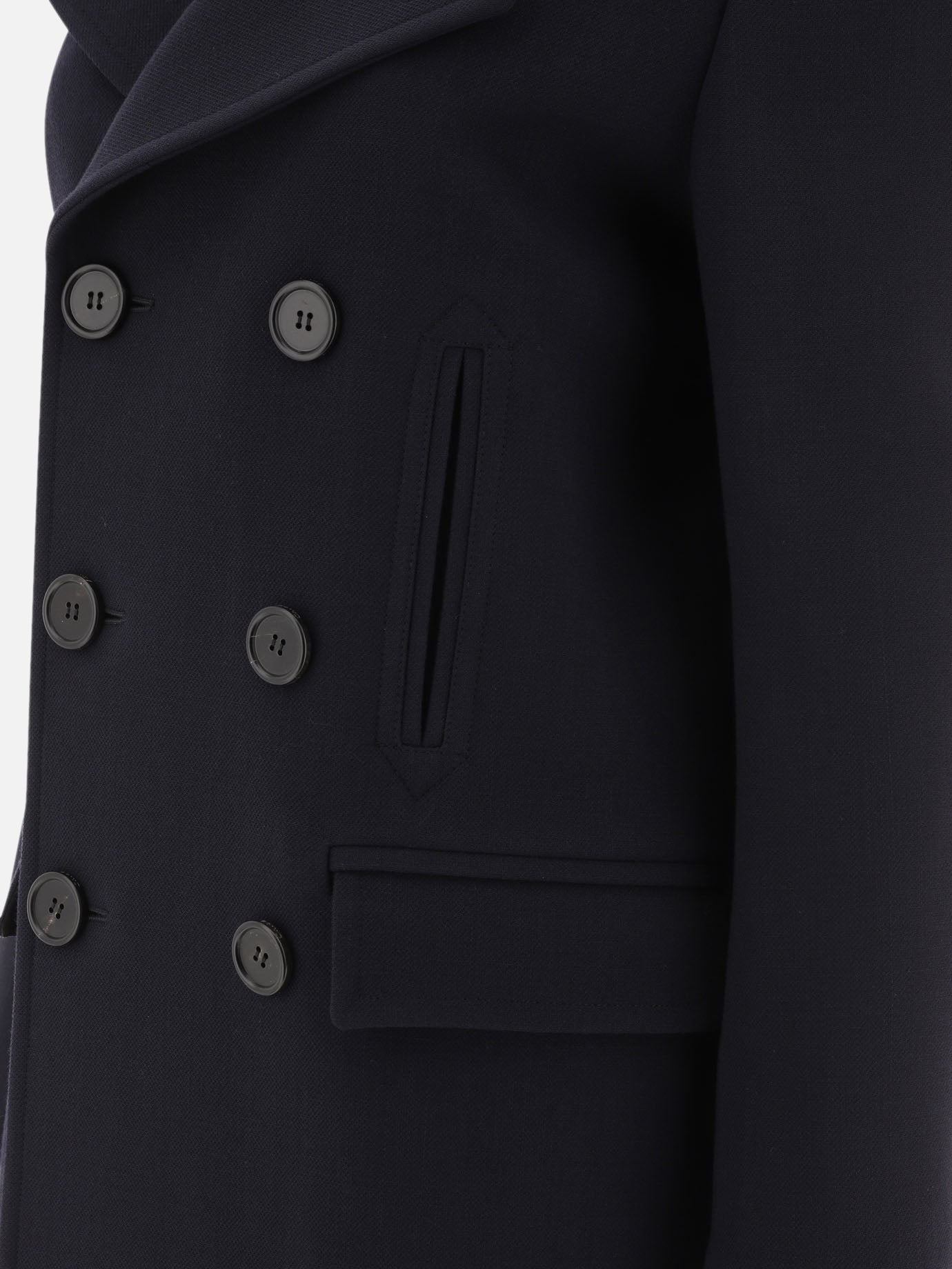 Short coats Solid colour  Blue - Chloé Women | PDP | VIETTI Online Store | Zoom-Modal_4
