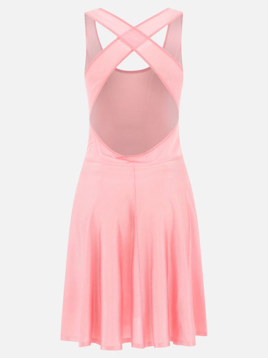 Mini dresses Solid colour  Pink - Alaïa Women | PDP | VIETTI Online Store | 2
