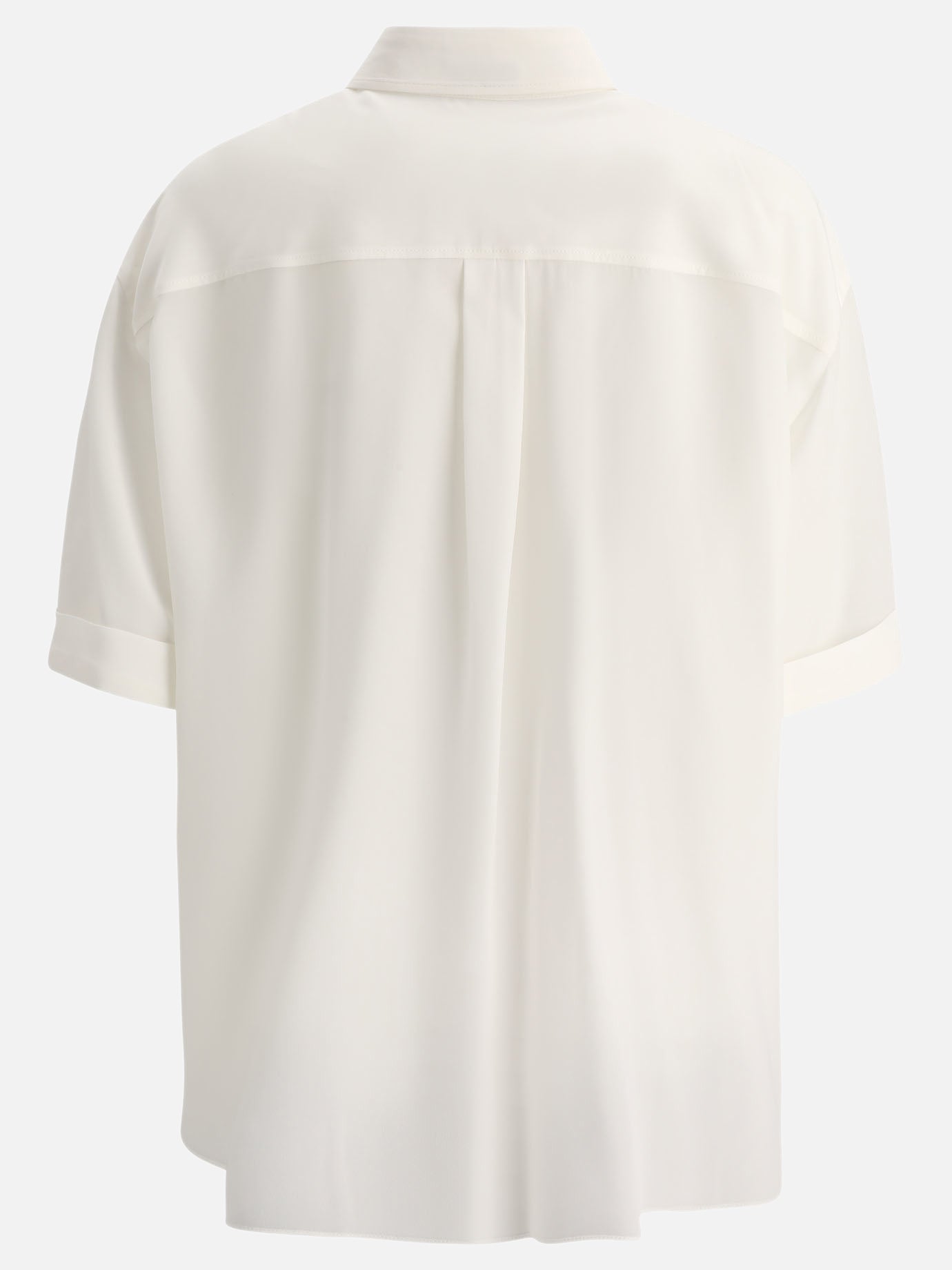Camicie casual Solid colour  Bianco - Brunello Cucinelli Donna | PDP | VIETTI Online Store | thumbnail_2