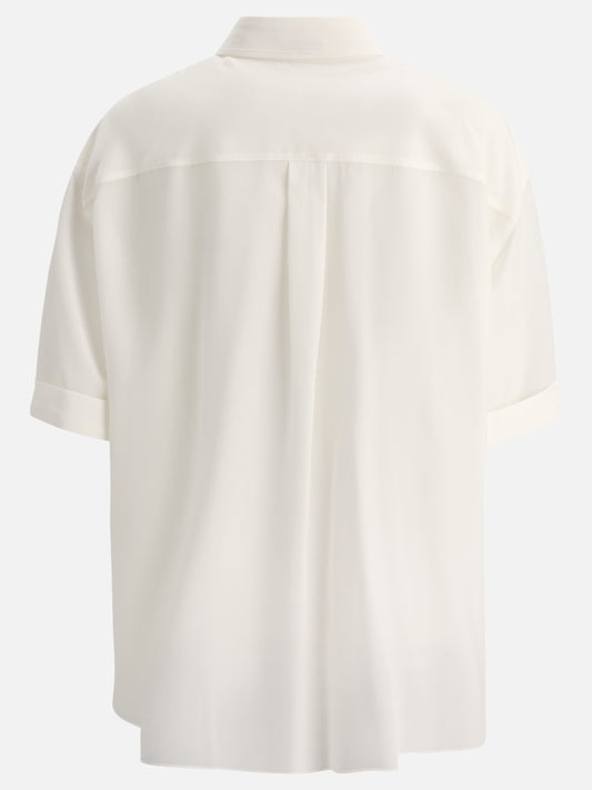 Casual shirts Solid colour  White - Brunello Cucinelli Women | PLP | VIETTI Online Store | 2
