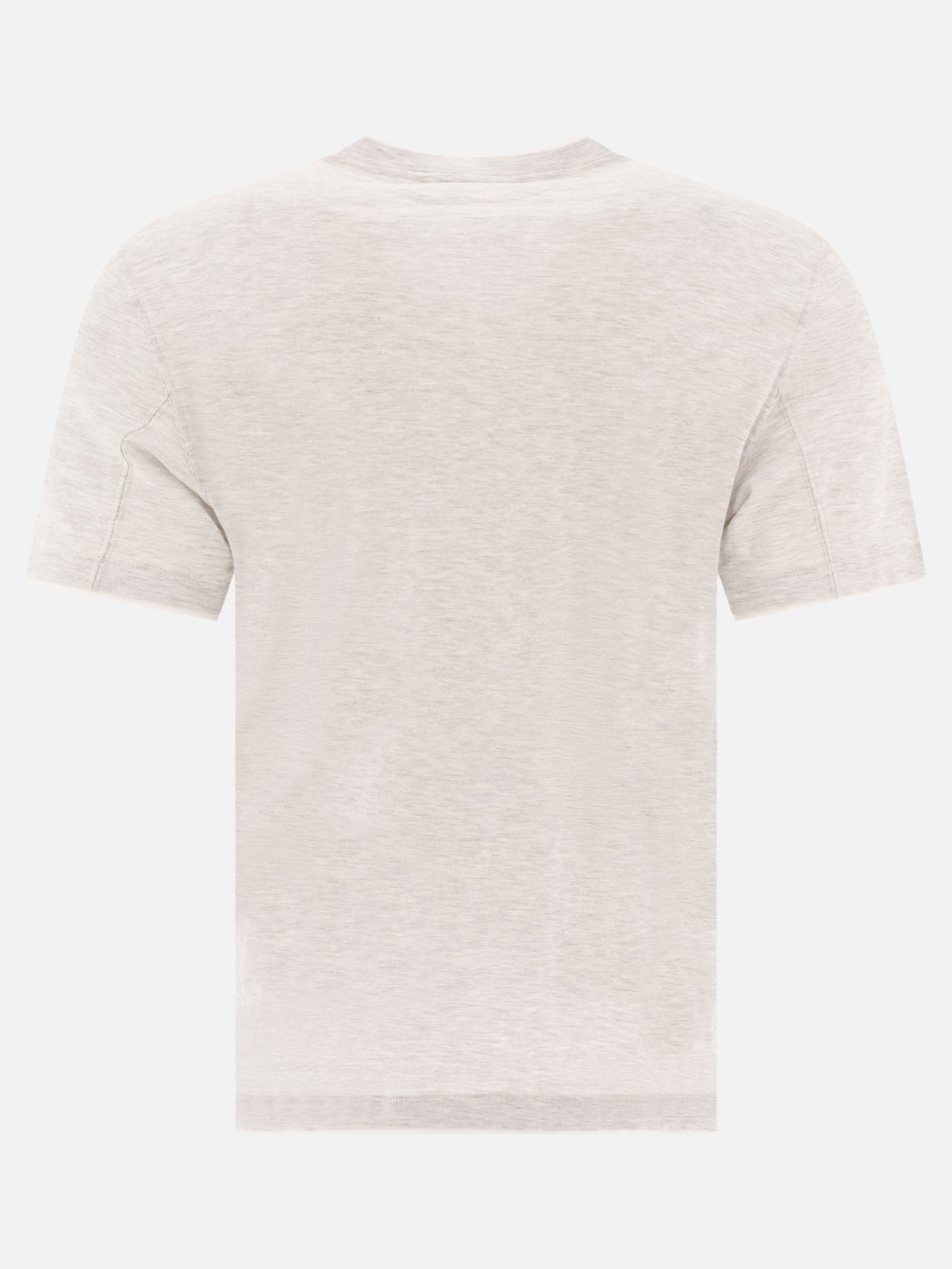 T-shirt girocollo Solid colour  Grigio - Brunello Cucinelli Donna | PDP | VIETTI Online Store | thumbnail_2