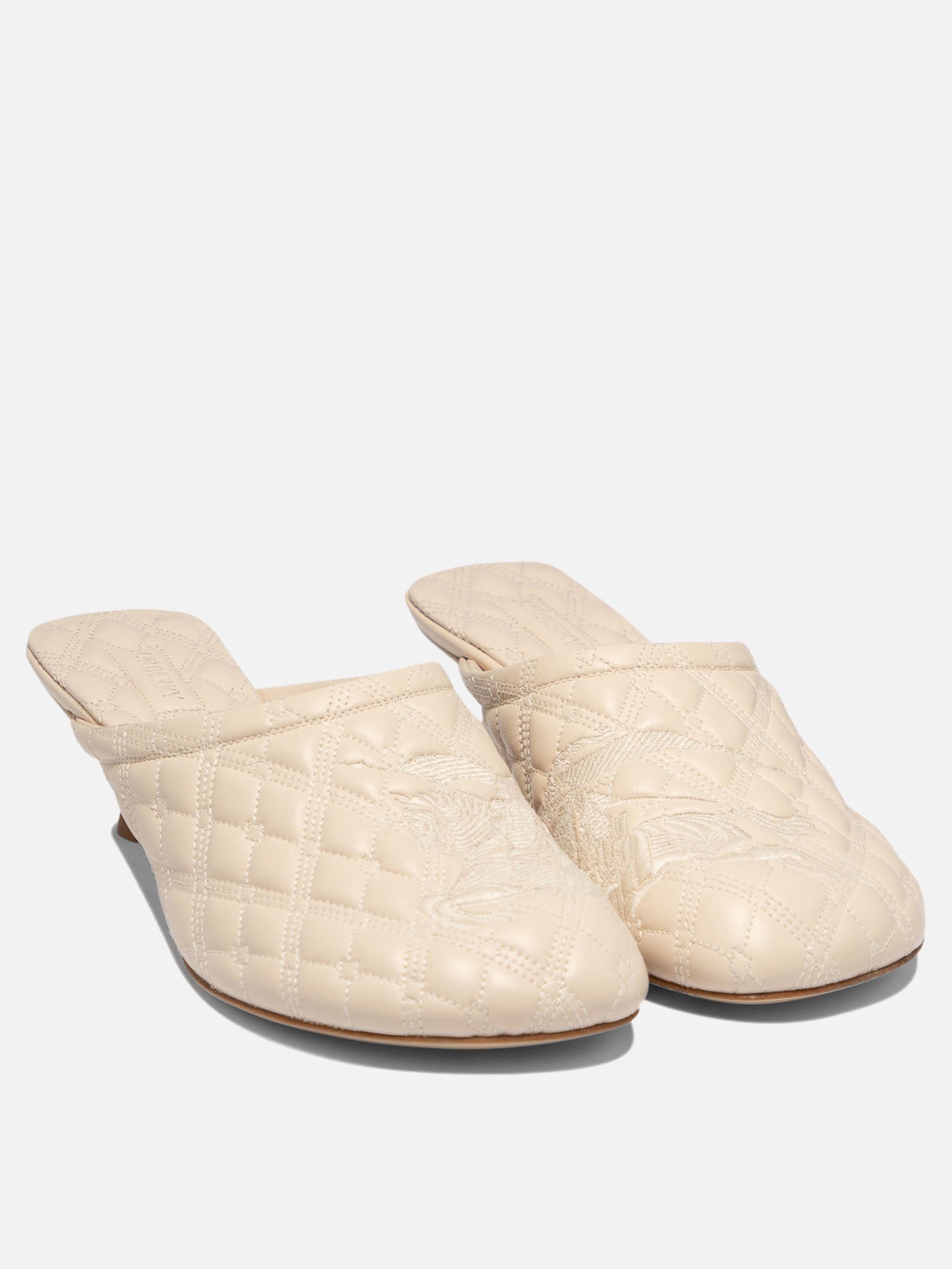 Burberry Mule &quot;Sadler&quot; 45 mm 12098665_36 Beige thumbnail_2