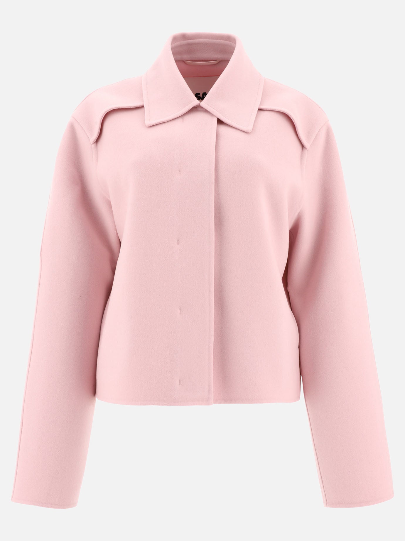 Giacche overshirt Solid colour  Rosa - Jil Sander Donna | PDP | VIETTI Online Store | Zoom-Modal
