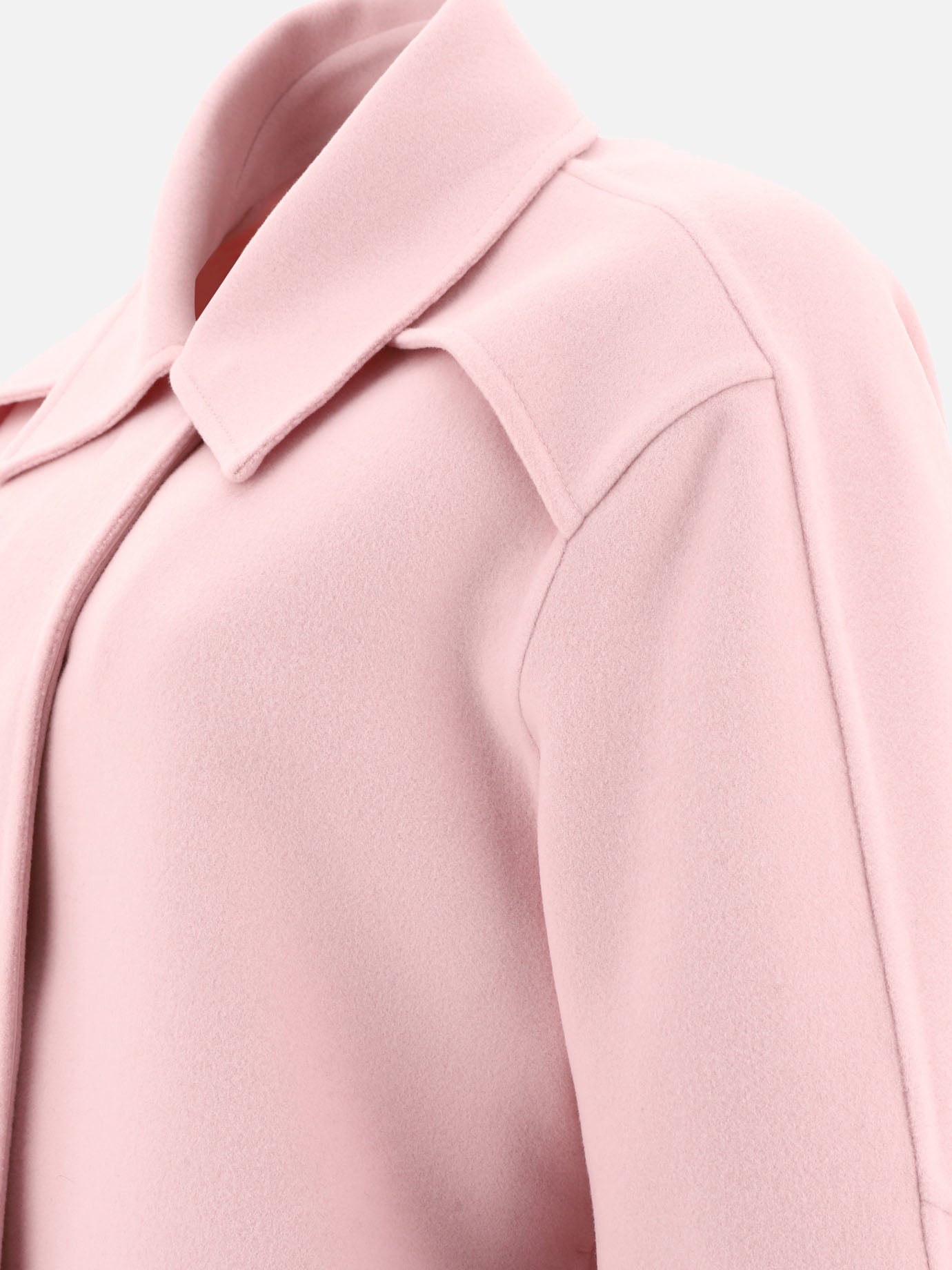Giacche overshirt Solid colour  Rosa - Jil Sander Donna | PDP | VIETTI Online Store | thumbnail_4