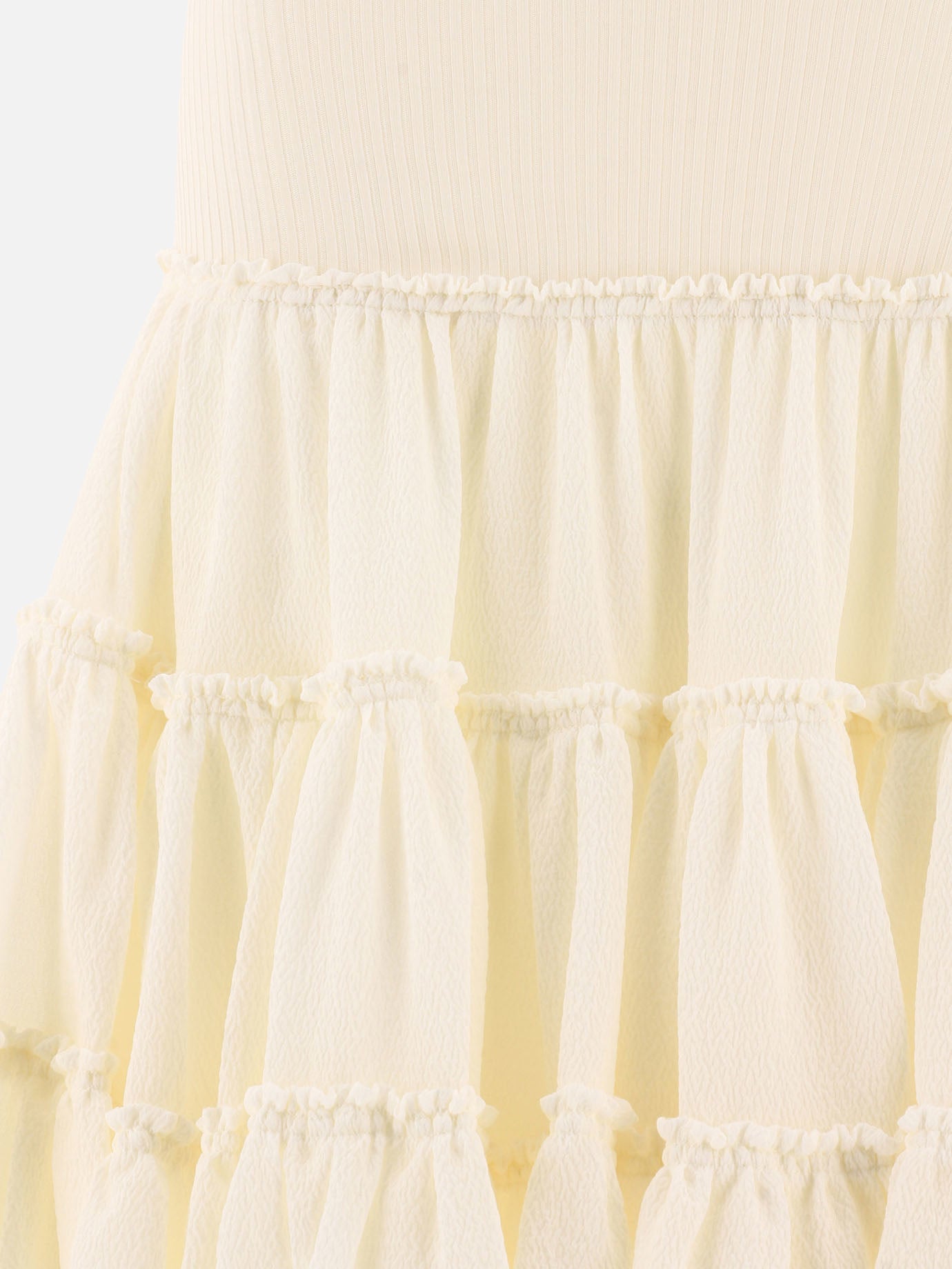 Minigonne Solid colour  Bianco - Loewe Donna | PDP | VIETTI Online Store | thumbnail_3