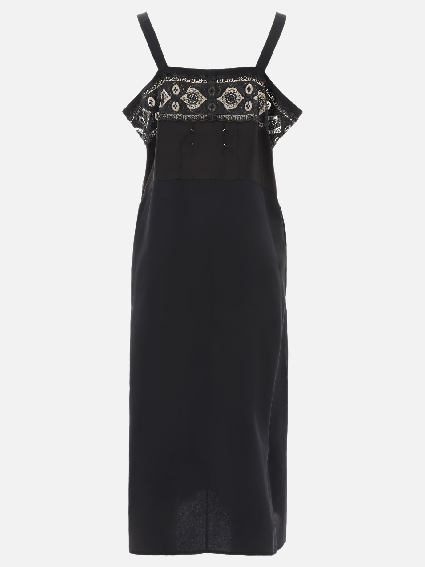 Abiti midi Embroidered  Nero - Maison Margiela Donna | PDP | VIETTI Online Store | Zoom-Modal_2
