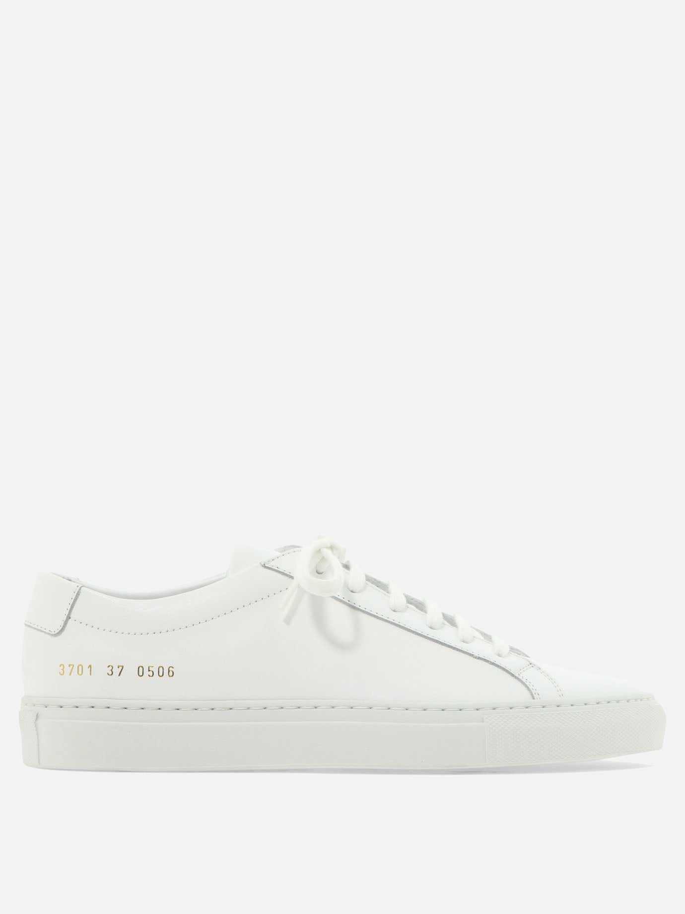 Low top sneakers 100% leather - 100% rubber  White - Common Projects Women | PDP | VIETTI Online Store | thumbnail