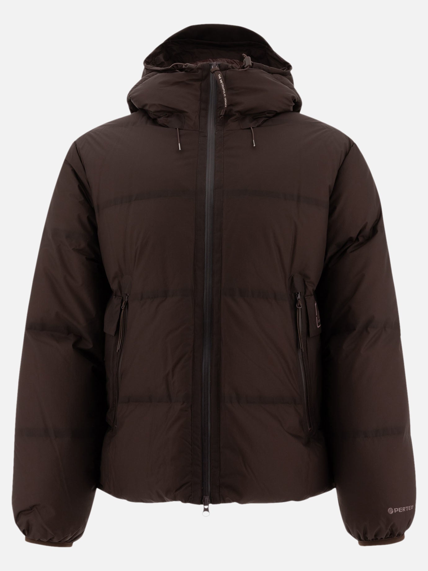 Down jackets Solid colour  Brown - C.P. Company Men | PDP | VIETTI Online Store | thumbnail
