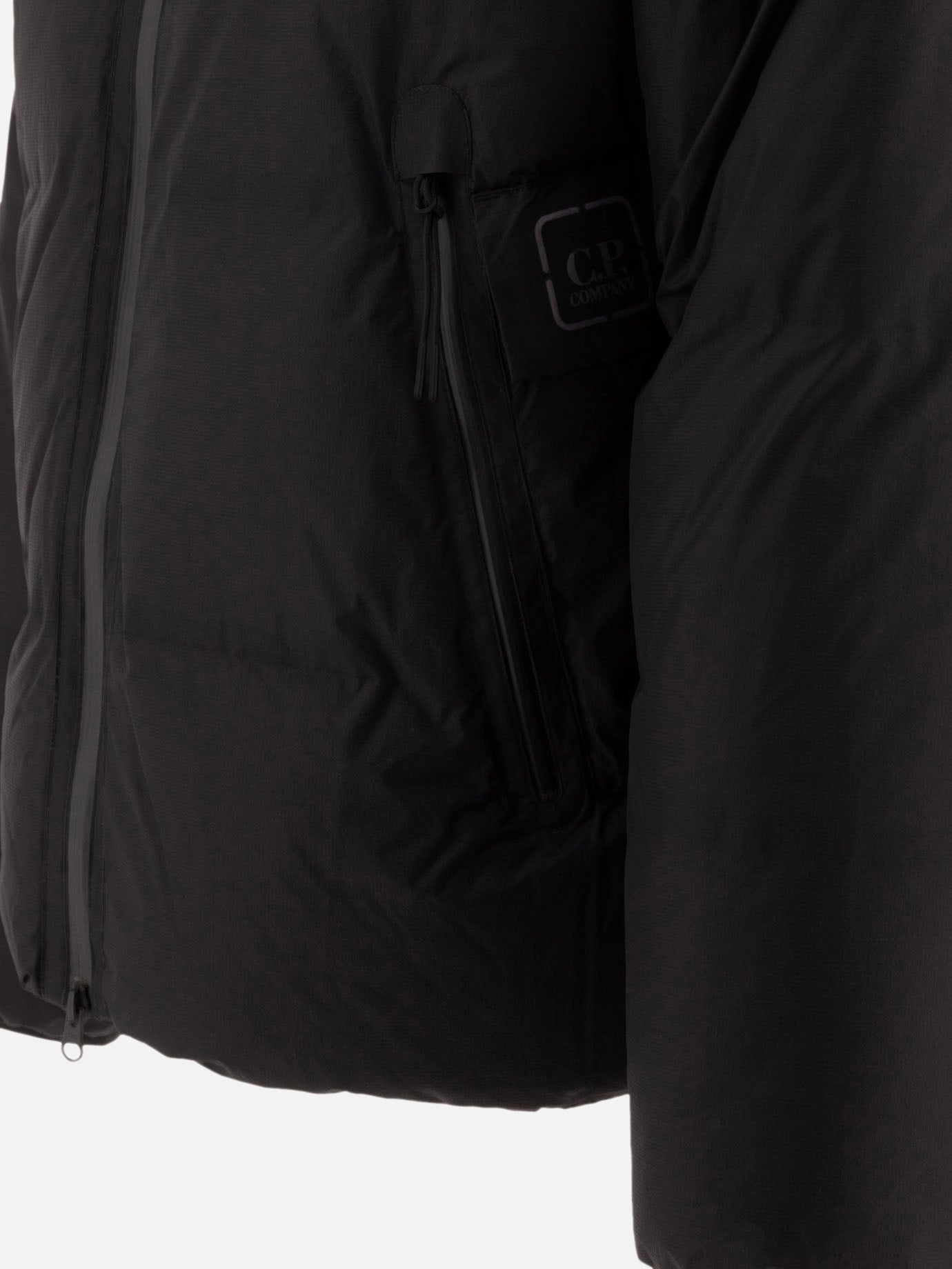 Down jackets Solid colour  Black - C.P. Company Men | PDP | VIETTI Online Store | thumbnail_4