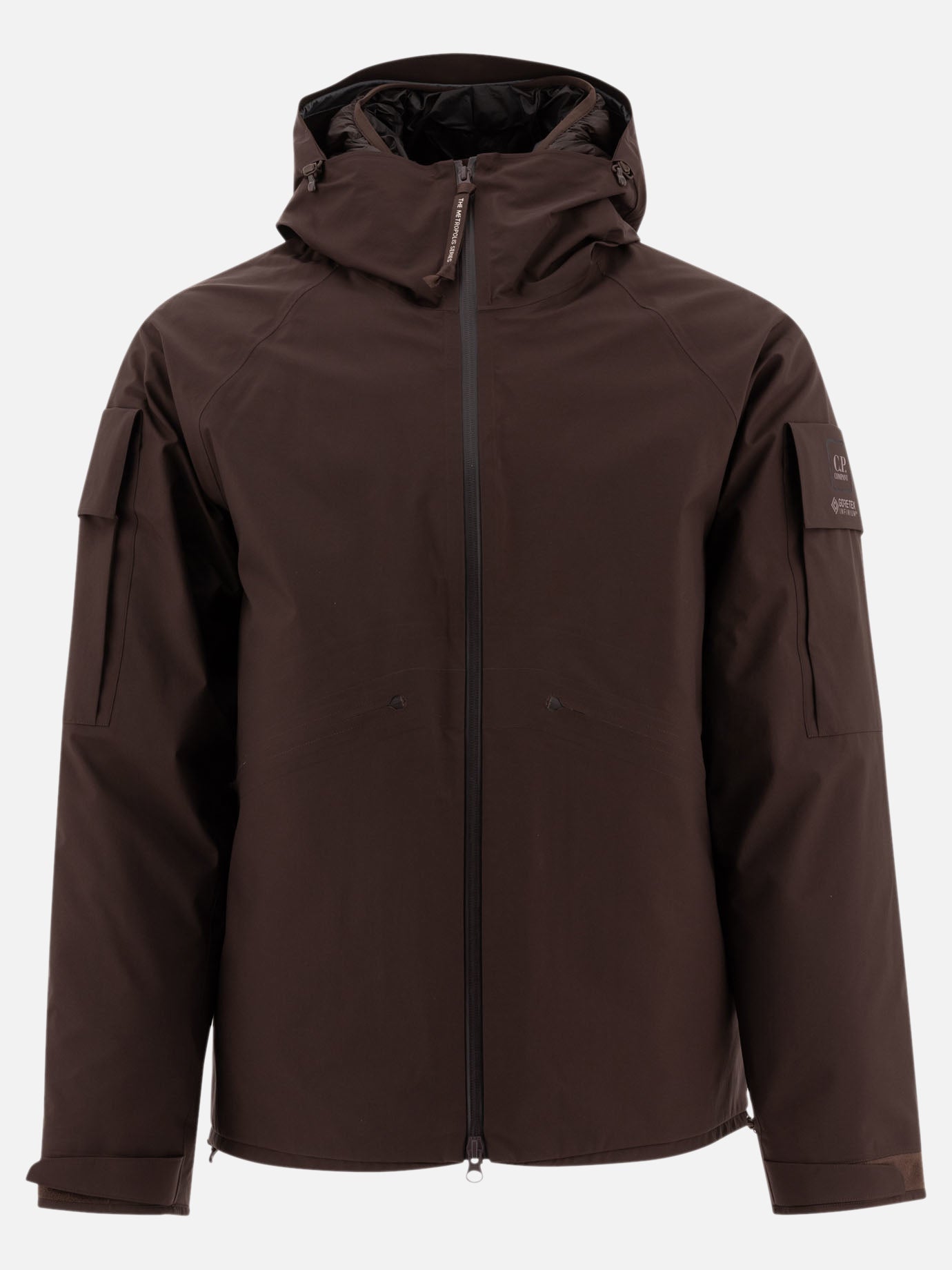 Technical jackets Solid colour  Brown - C.P. Company Men | PDP | VIETTI Online Store | thumbnail