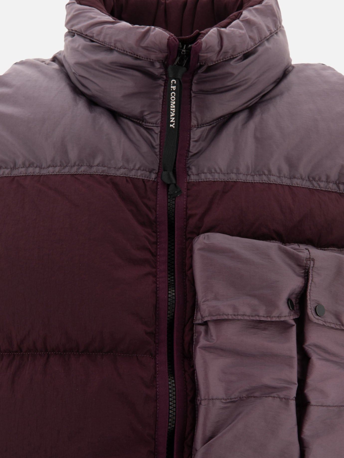 Vest jackets Solid colour  Bordeaux - C.P. Company Men | PDP | VIETTI Online Store | thumbnail_3