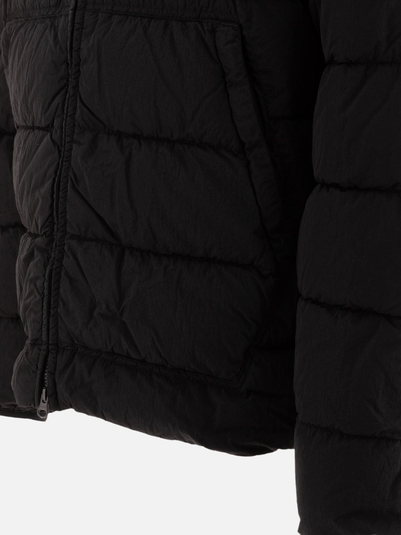 C.P. Company "Chrome-R Goggle" down jacket Black