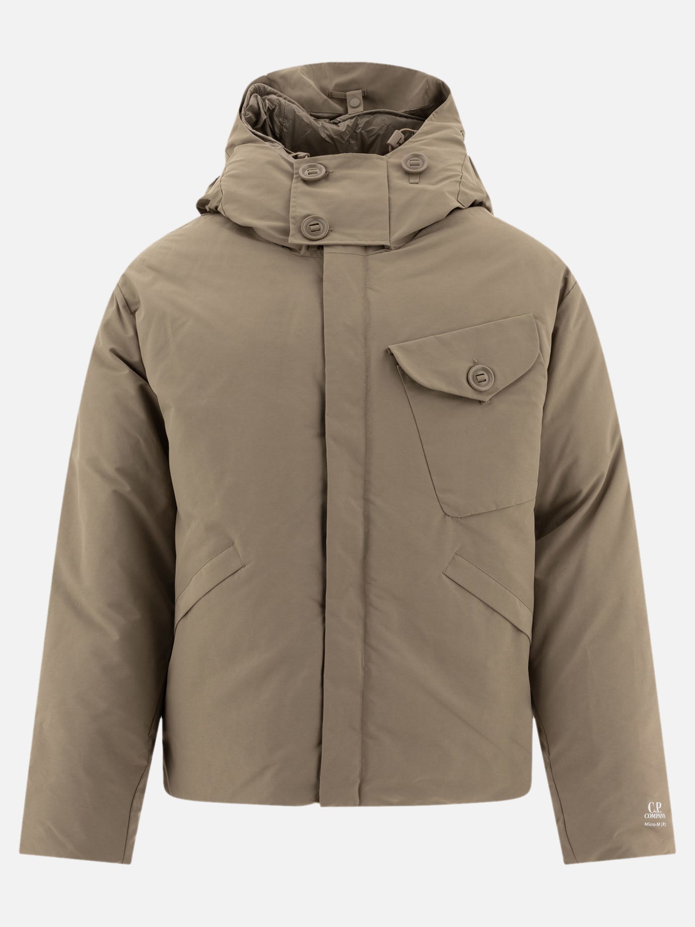 Technical jackets Solid colour  Green - C.P. Company Men | PDP | VIETTI Online Store | Zoom-Modal
