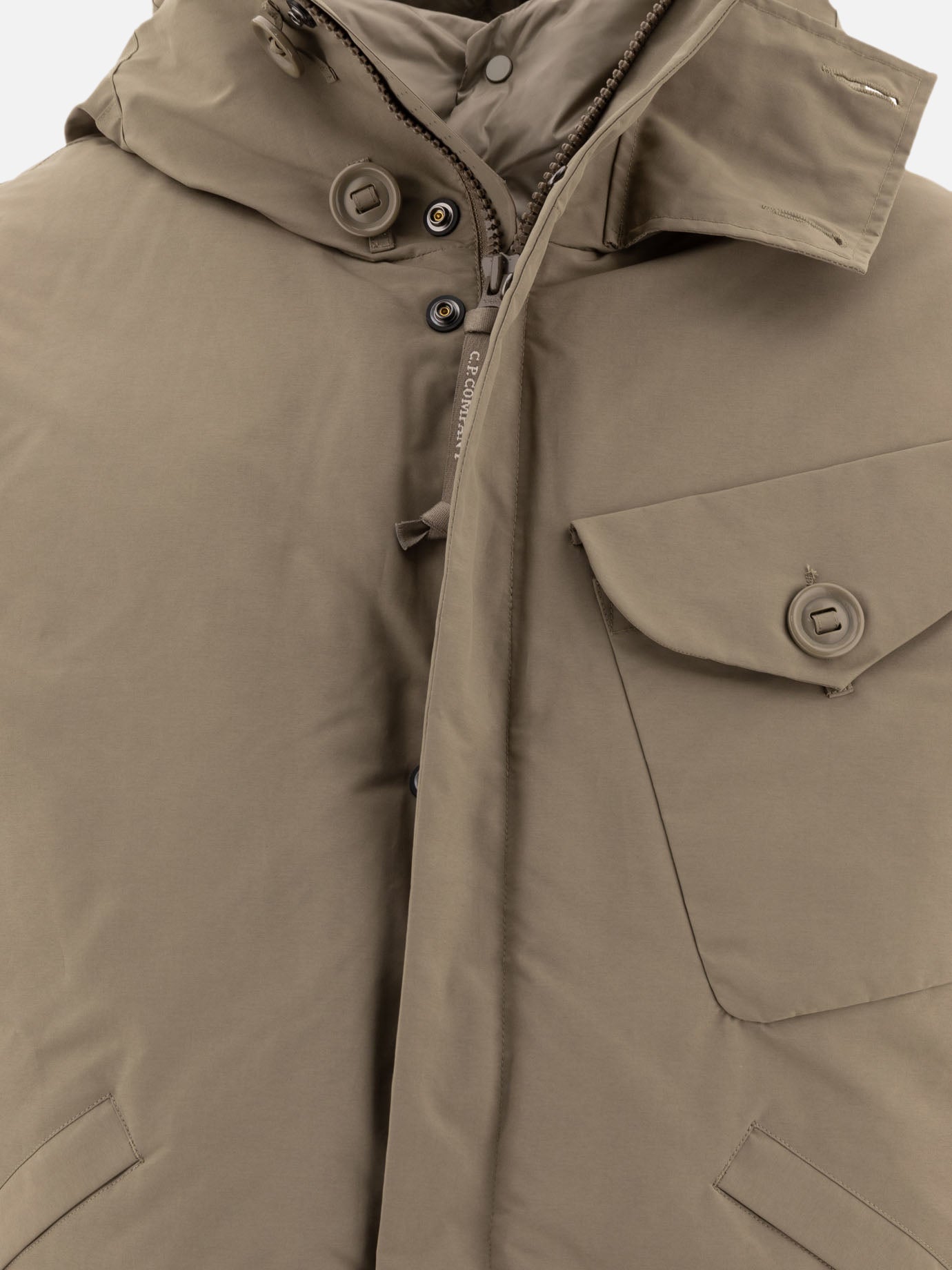 Technical jackets Solid colour  Green - C.P. Company Men | PDP | VIETTI Online Store | thumbnail_3