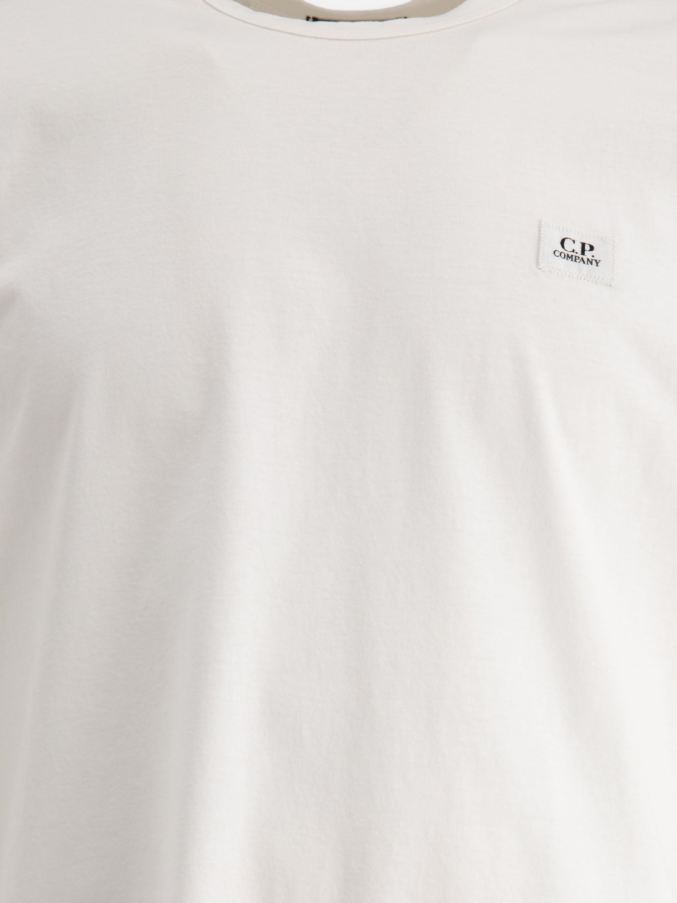 C.P. Company T-shirt with logo patch White