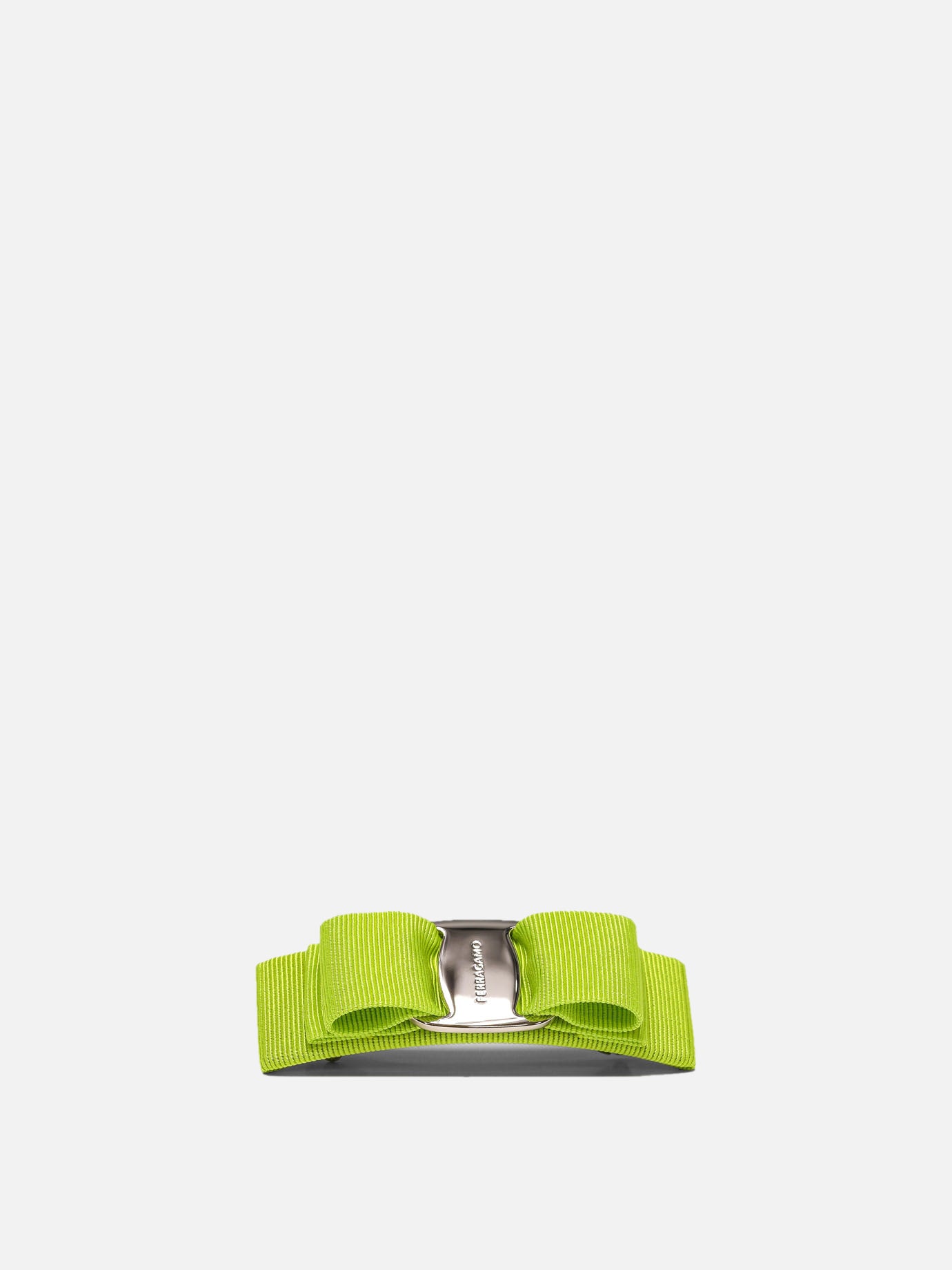 Ferragamo "Vara" hair clip Green