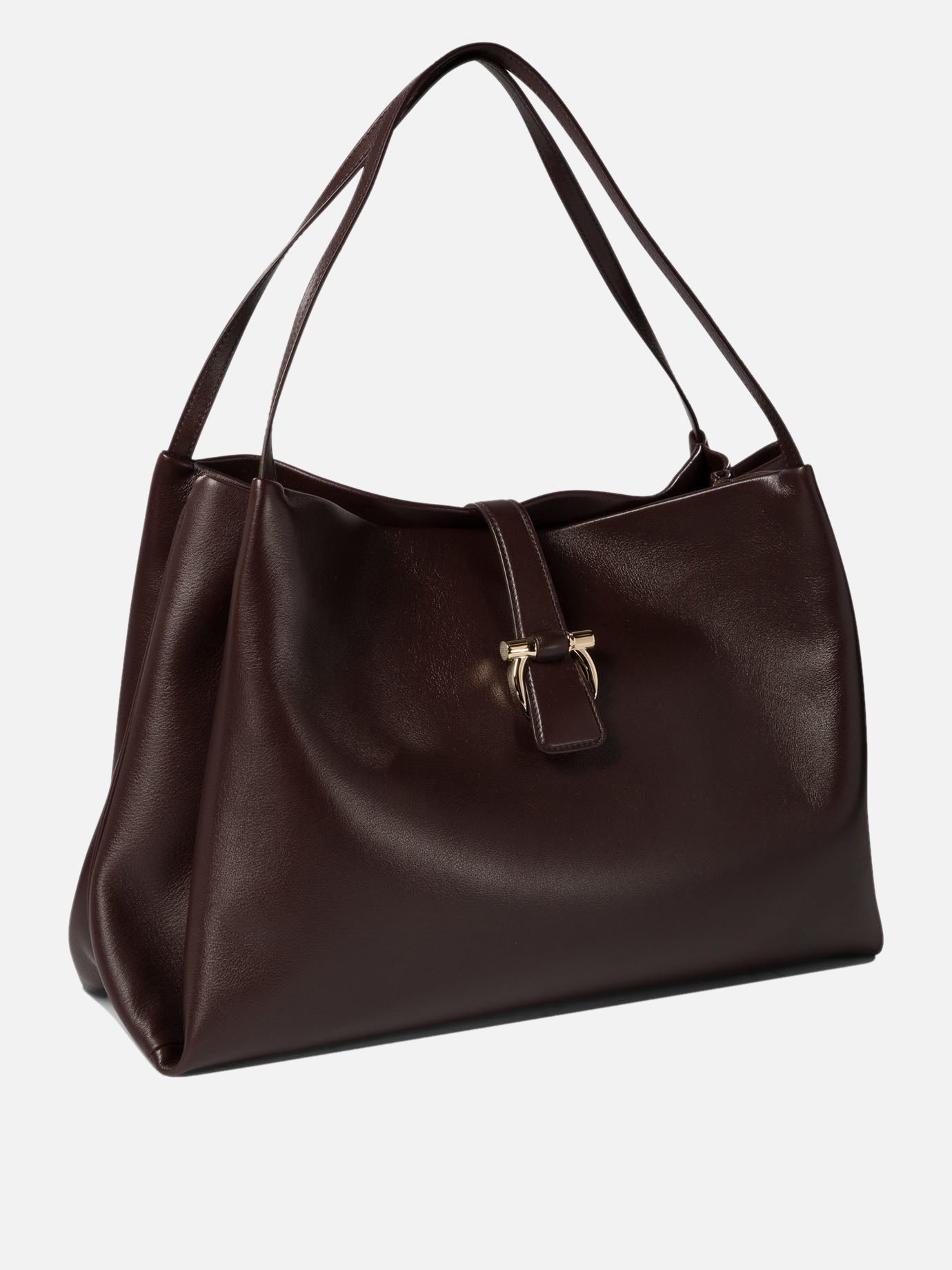 Ferragamo "Tote" shoulder bag Bordeaux