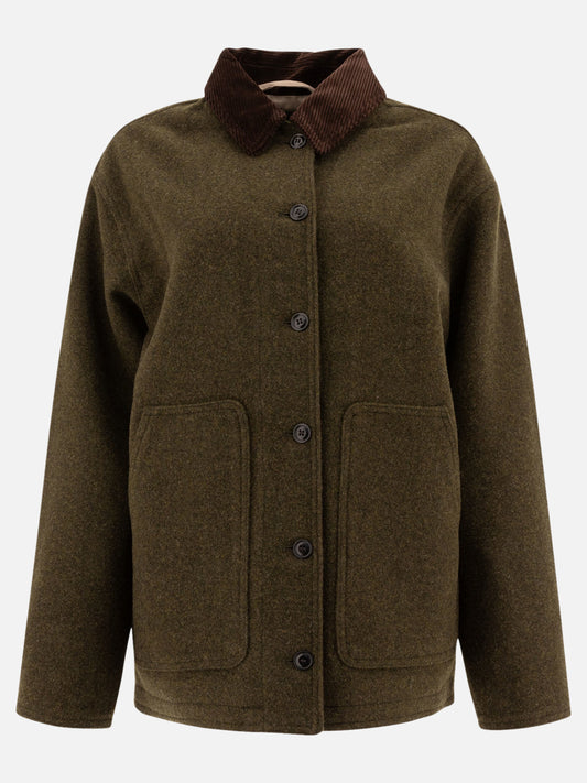 Short coats Solid colour  Green - Filson Women | PLP | VIETTI Online Store 
