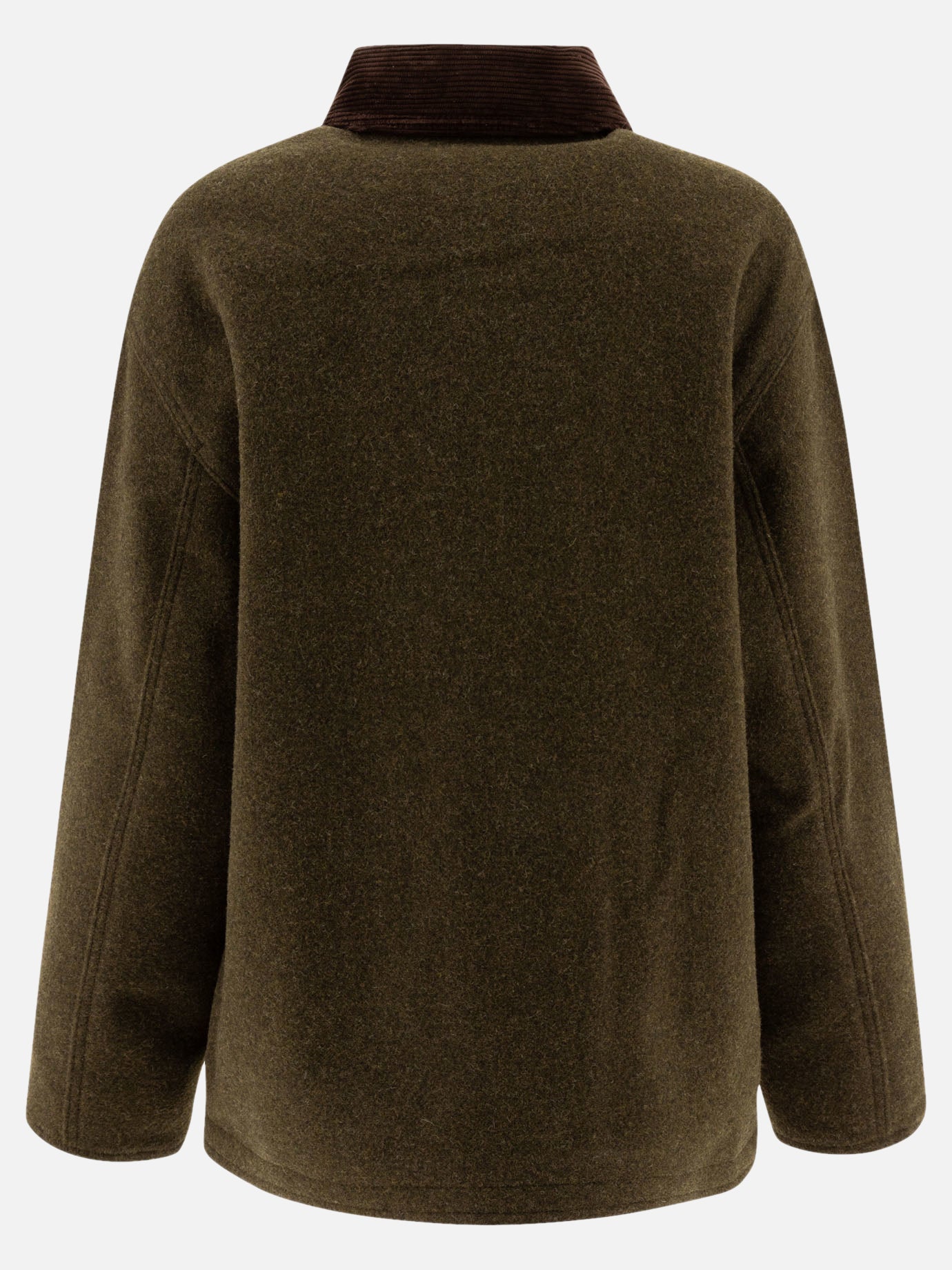 Short coats Solid colour  Green - Filson Women | PDP | VIETTI Online Store | Zoom-Modal_2
