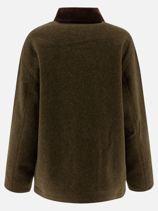 Short coats Solid colour  Green - Filson Women | PLP | VIETTI Online Store | 2
