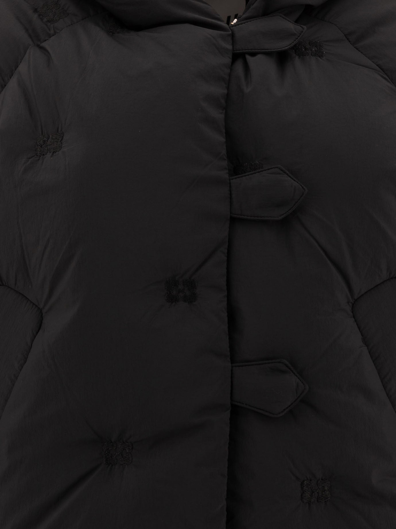 Down jackets Solid colour  Black - Ganni Women | PDP | VIETTI Online Store | thumbnail_3