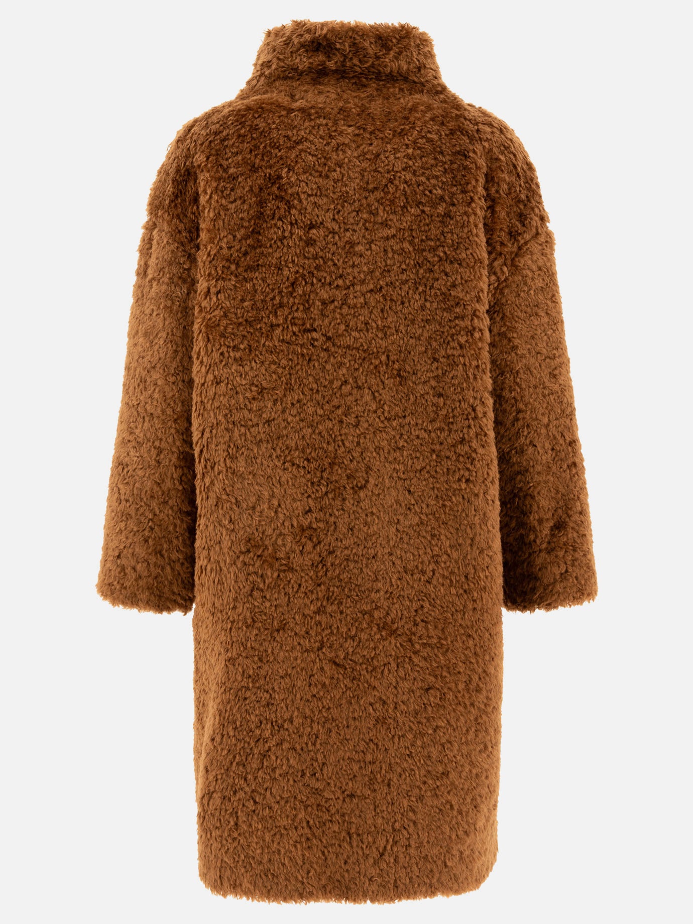 Herno Teddy long coat Brown