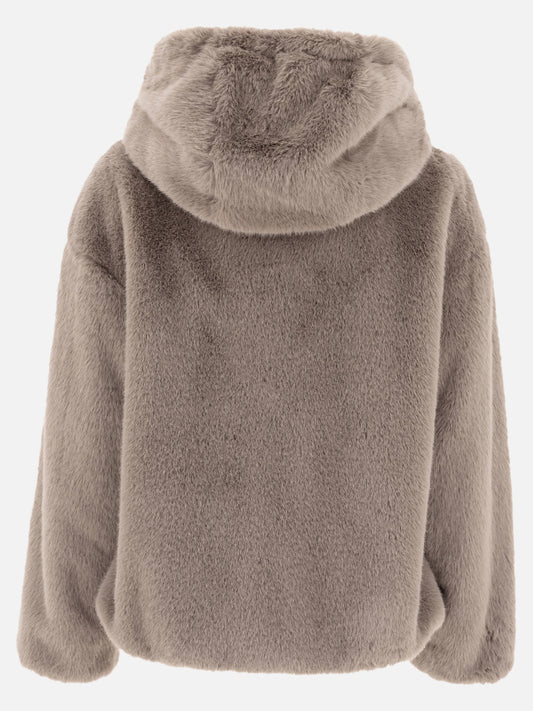 Short coats Solid colour  Grey - Herno Women | PLP | VIETTI Online Store | 2

