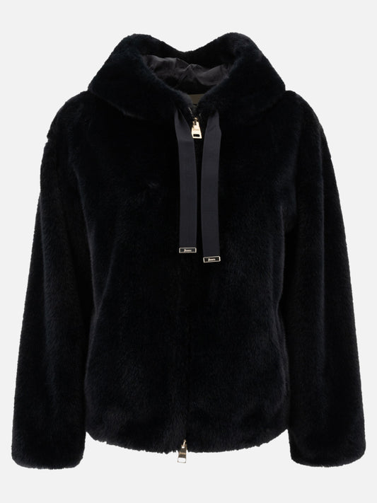 Short coats Solid colour  Black - Herno Women | PLP | VIETTI Online Store 
