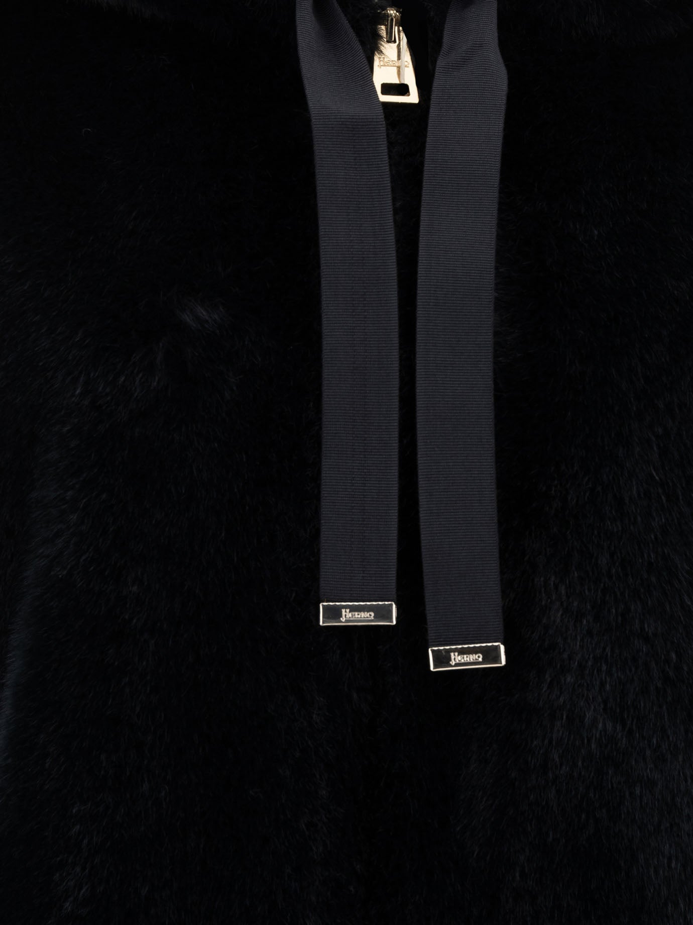 Short coats Solid colour  Black - Herno Women | PDP | VIETTI Online Store | Zoom-Modal_3
