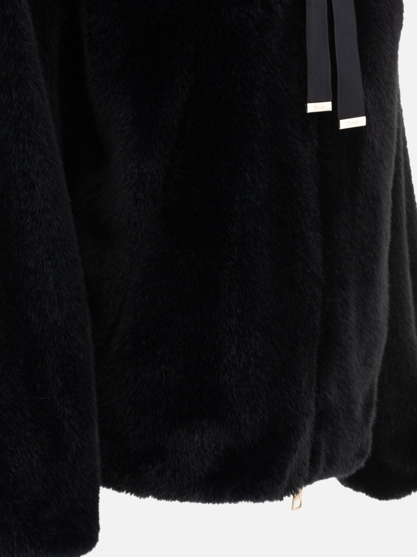 Short coats Solid colour  Black - Herno Women | PDP | VIETTI Online Store | thumbnail_4