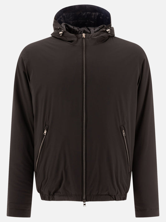 Bomber jackets Solid colour  Black - Herno Men | PLP | VIETTI Online Store 
