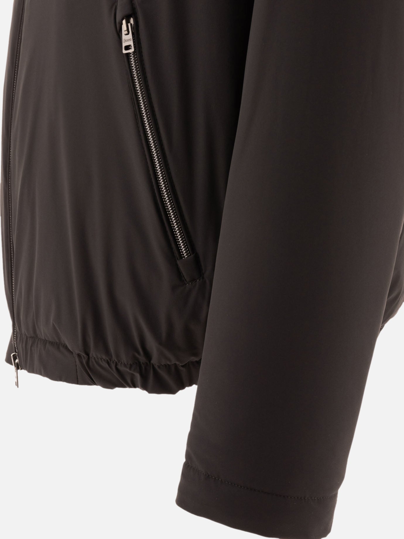 Bomber jackets Solid colour  Black - Herno Men | PDP | VIETTI Online Store | thumbnail_3