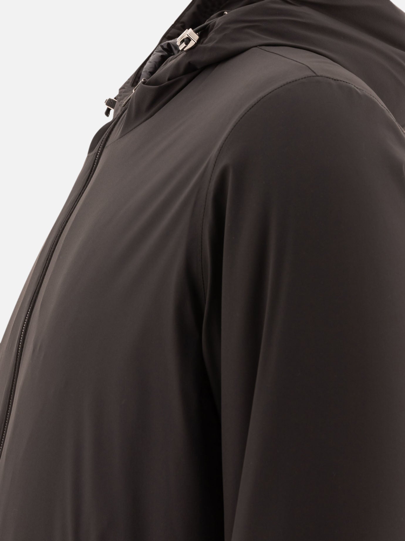 Bomber jackets Solid colour  Black - Herno Men | PDP | VIETTI Online Store | thumbnail_4