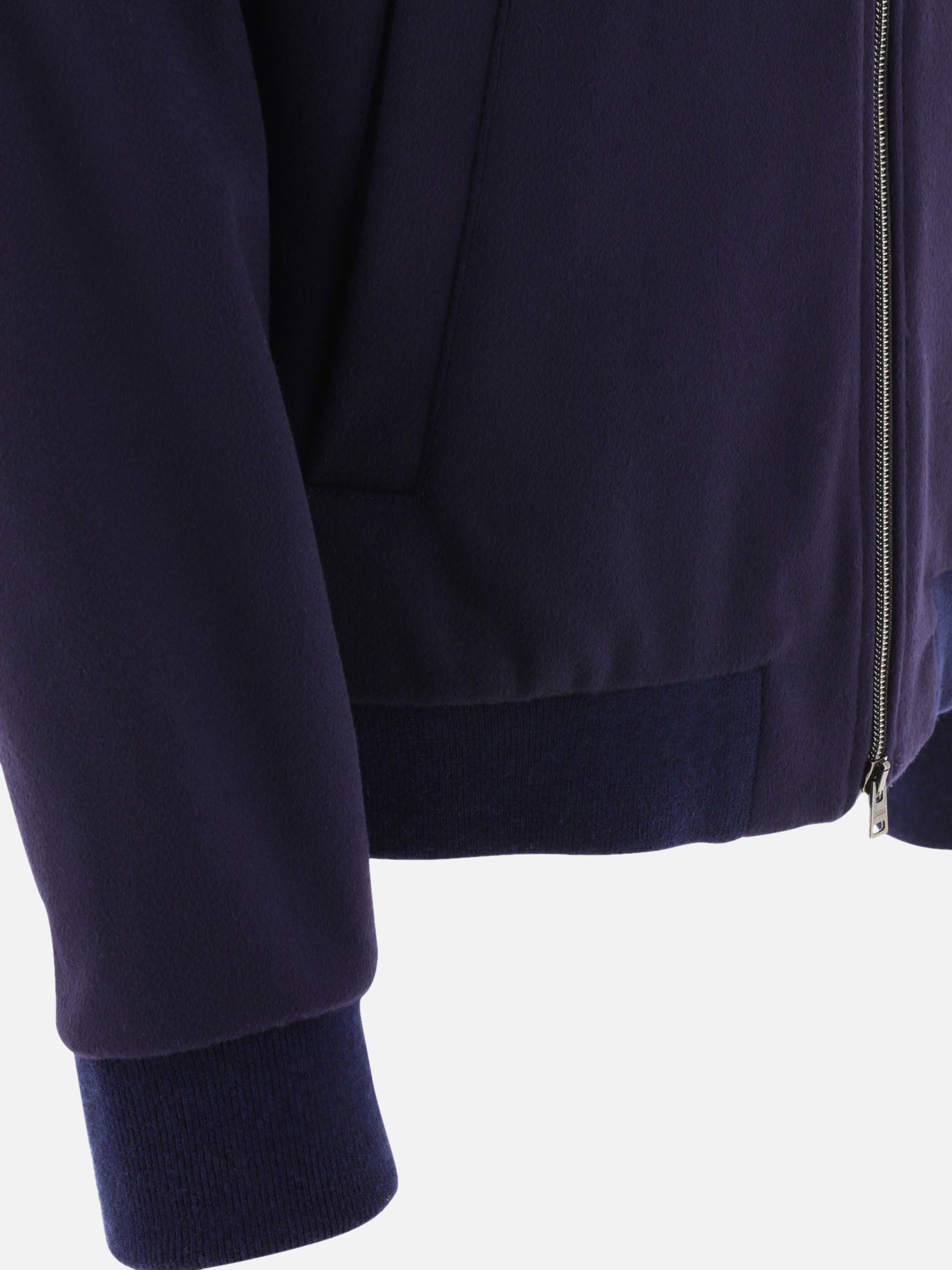 Bomber jackets Solid colour  Blue - Herno Men | PDP | VIETTI Online Store | Zoom-Modal_4
