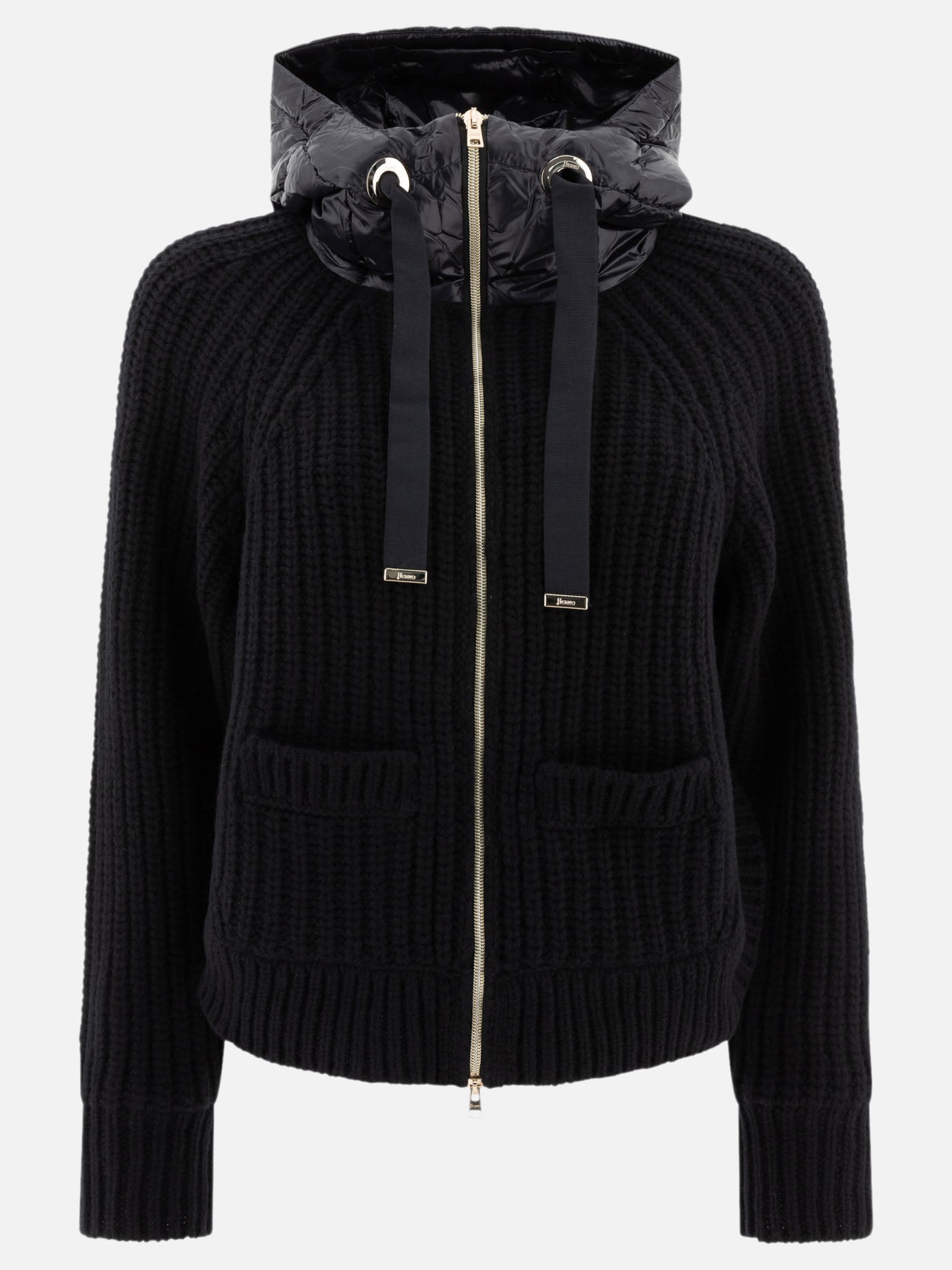 Down jackets Solid colour  Black - Herno Women | PDP | VIETTI Online Store | Zoom-Modal
