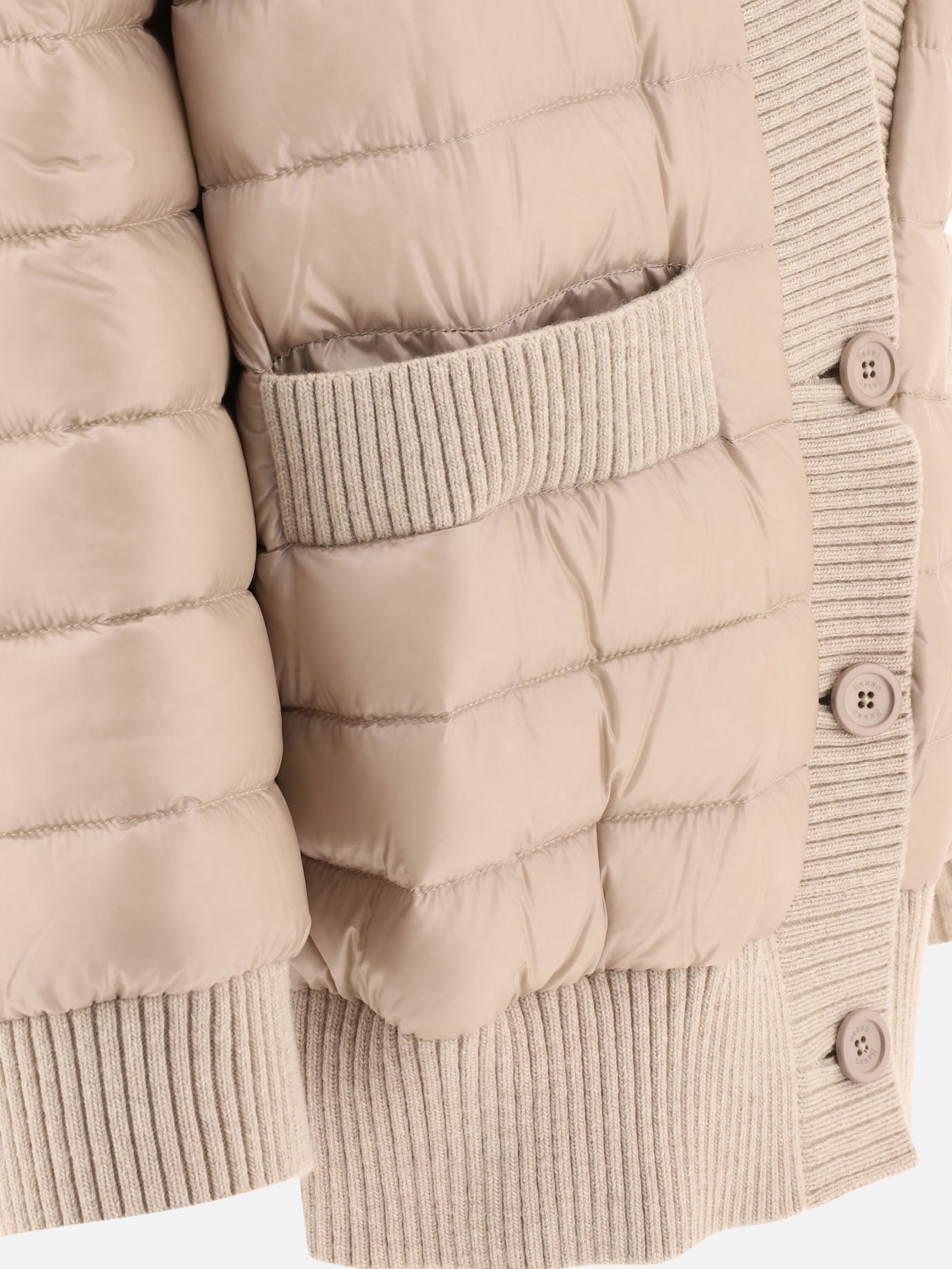 Down jackets Solid colour  Beige - Herno Women | PDP | VIETTI Online Store | Zoom-Modal_4
