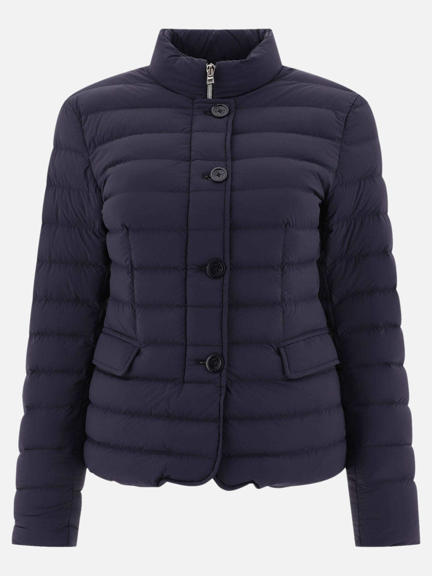 Down jackets Solid colour  Blue - Herno Women | PDP | VIETTI Online Store | thumbnail