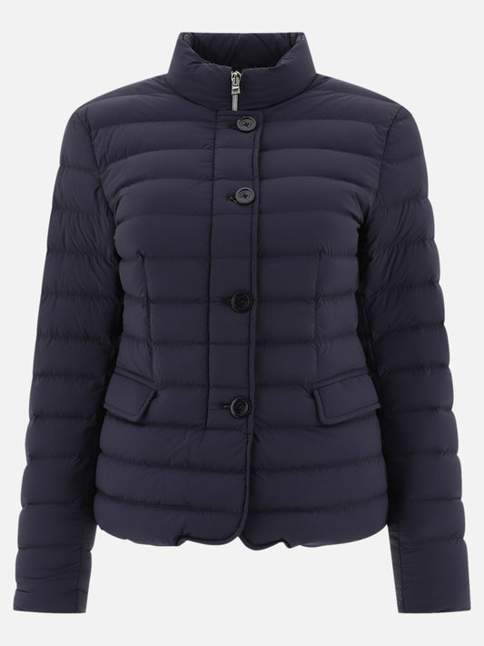 Down jackets Solid colour  Blue - Herno Women | PLP | VIETTI Online Store 
