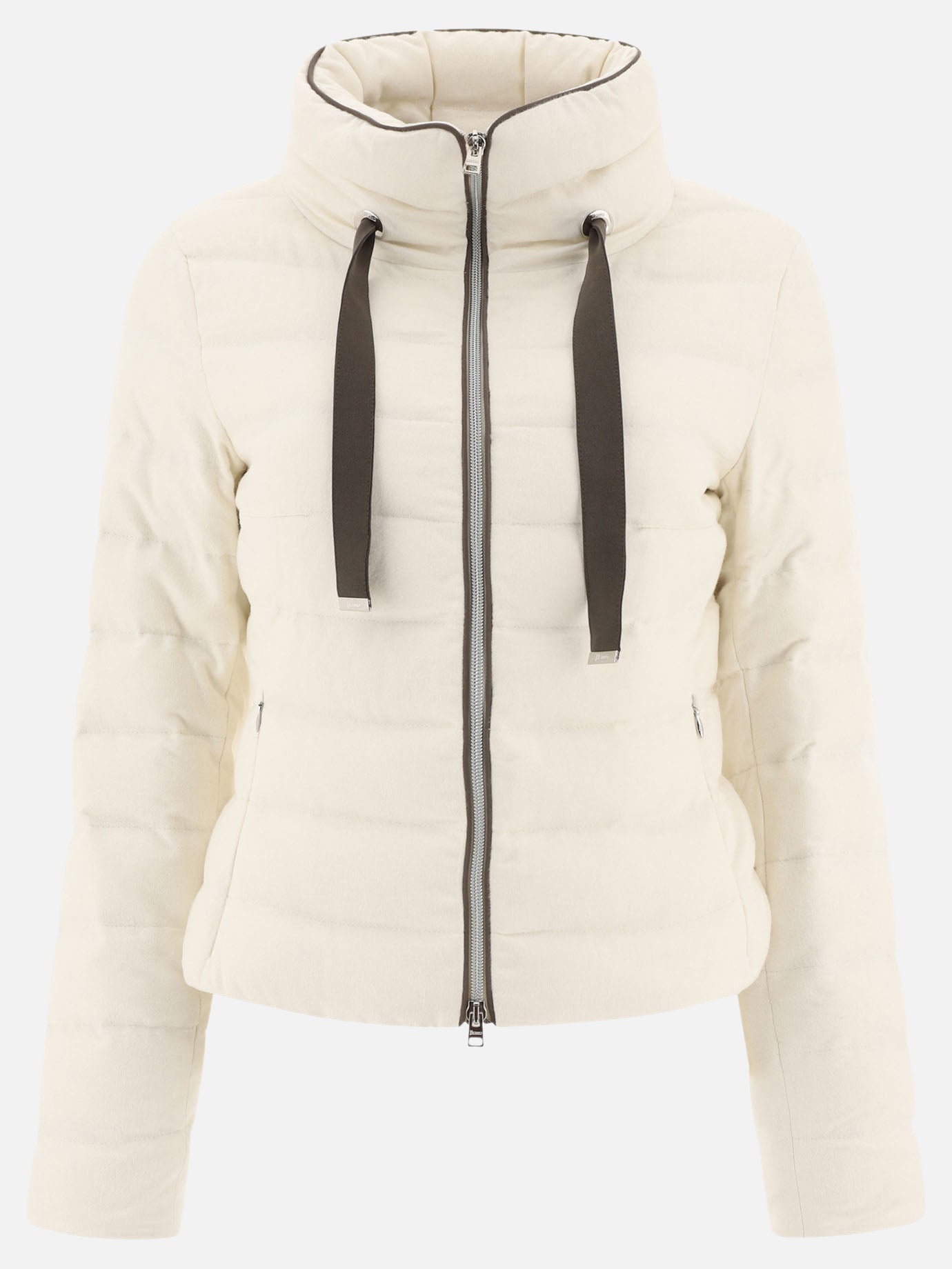 Down jackets Solid colour  White - Herno Women | PDP | VIETTI Online Store | Zoom-Modal
