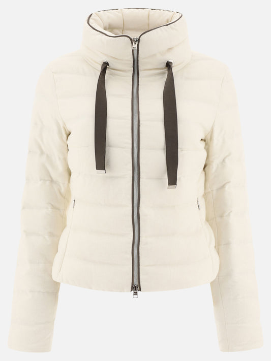 Down jackets Solid colour  White - Herno Women | PLP | VIETTI Online Store 
