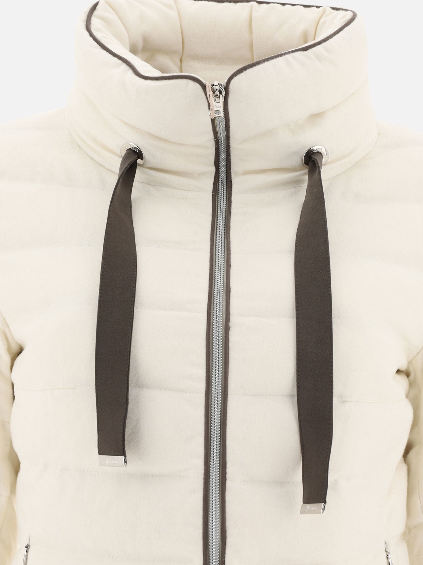Down jackets Solid colour  White - Herno Women | PDP | VIETTI Online Store | thumbnail_3