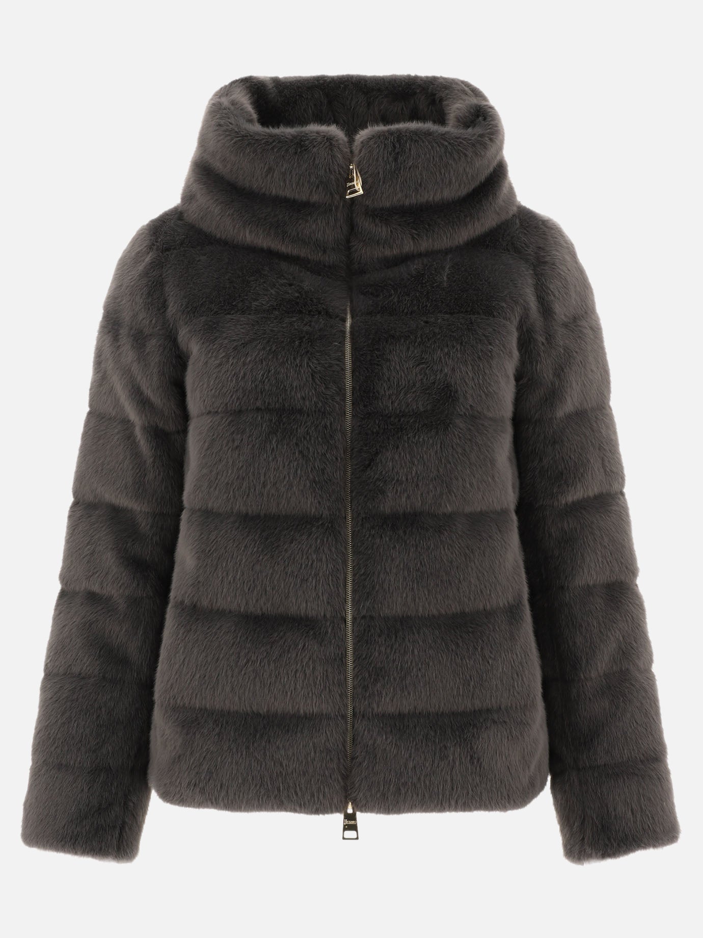 Down jackets Solid colour  Grey - Herno Women | PDP | VIETTI Online Store | thumbnail