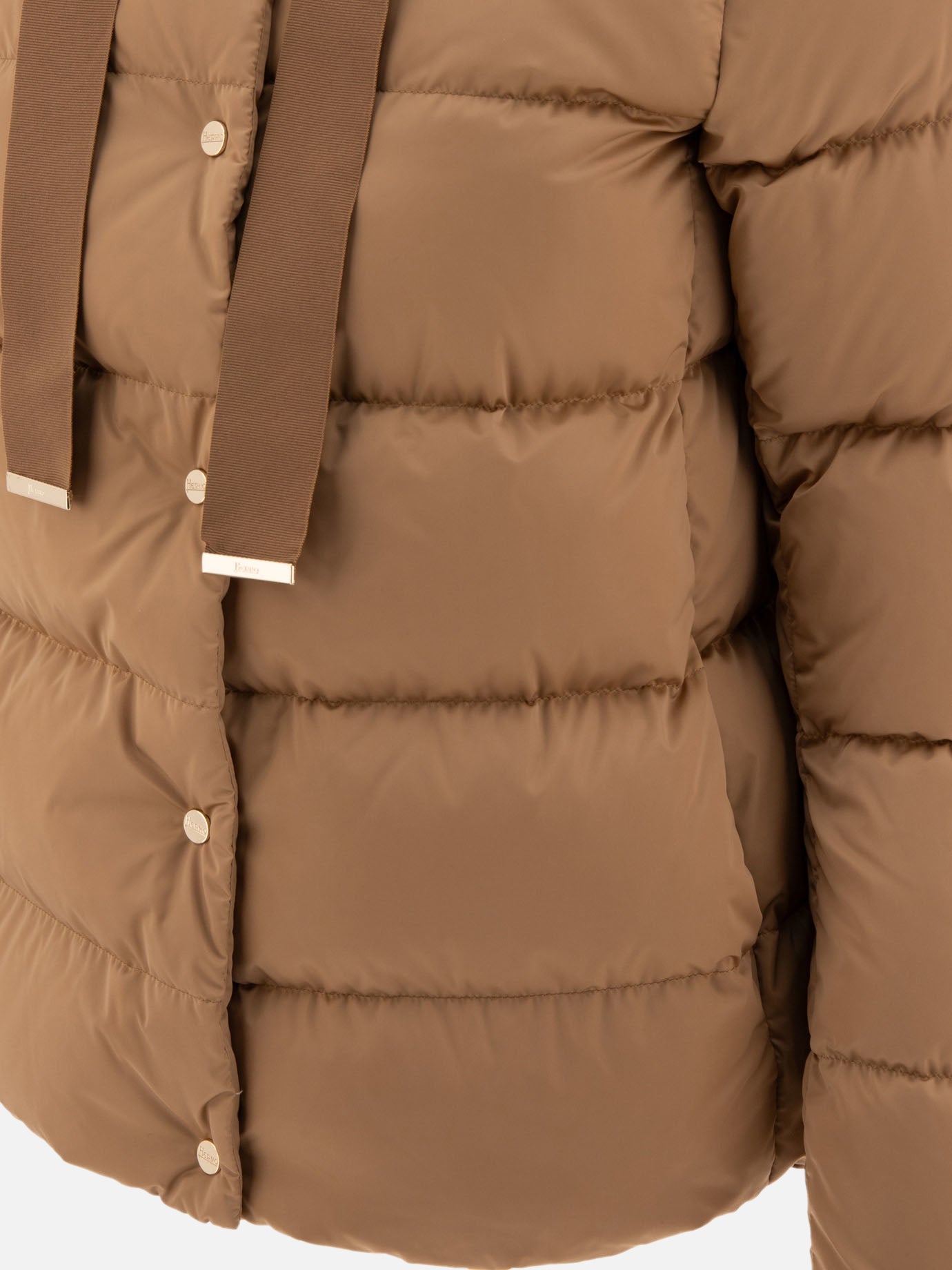 Down jackets Solid colour  Brown - Herno Women | PDP | VIETTI Online Store | Zoom-Modal_4
