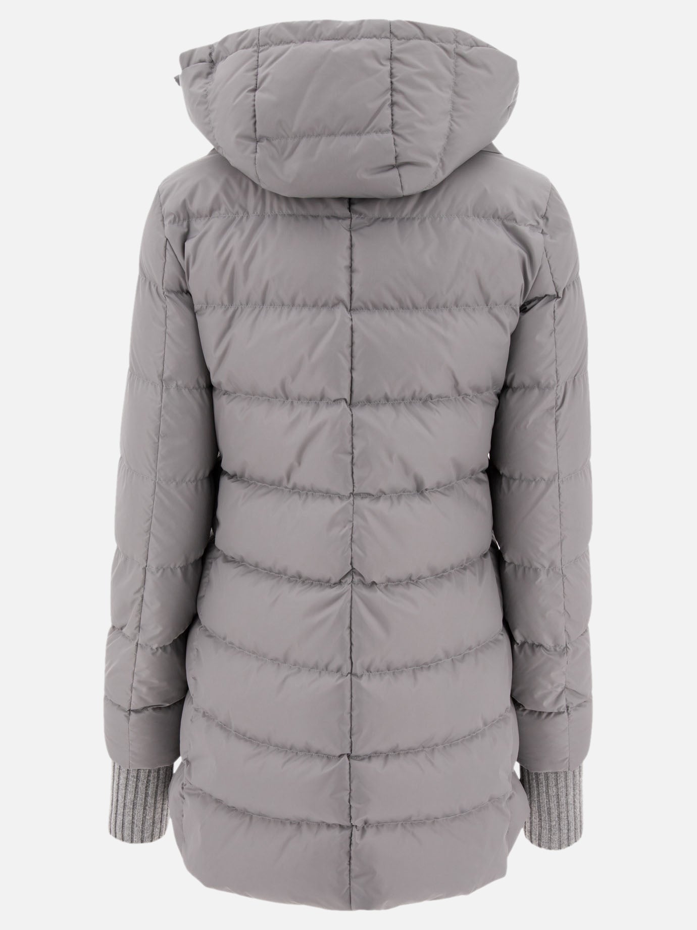 Down jackets Solid colour  Grey - Herno Women | PDP | VIETTI Online Store | thumbnail_2