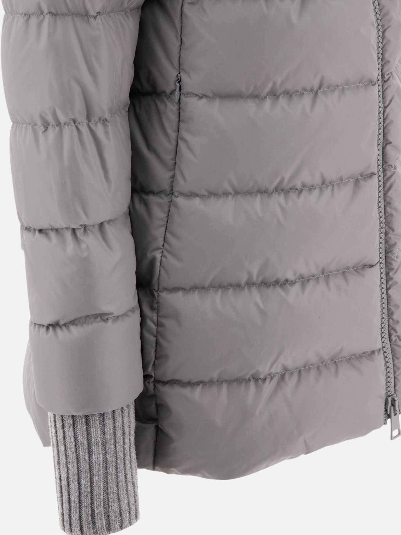 Down jackets Solid colour  Grey - Herno Women | PDP | VIETTI Online Store | thumbnail_4