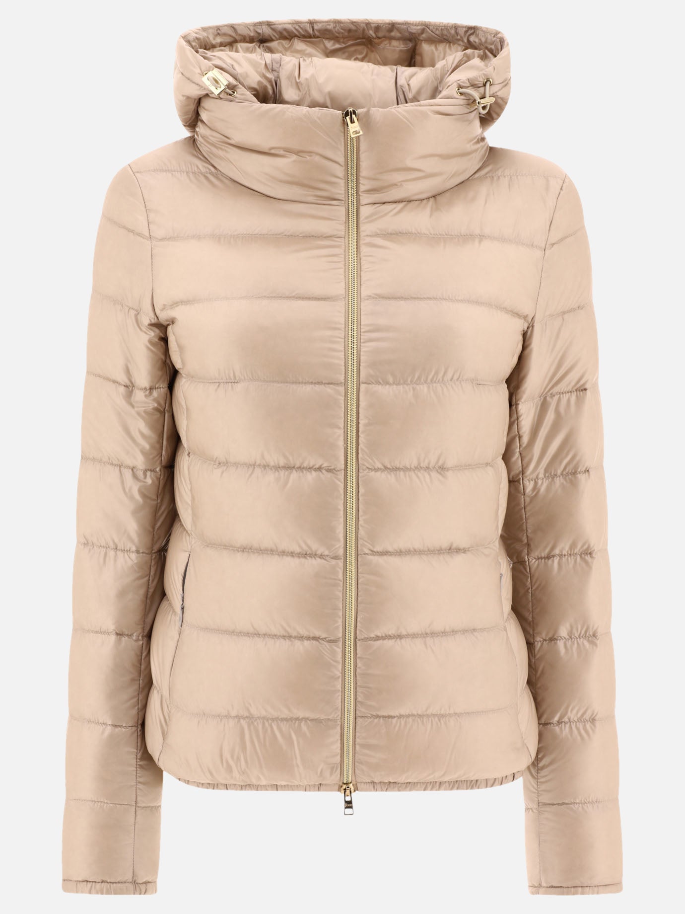 Down jackets Solid colour  Beige - Herno Women | PDP | VIETTI Online Store | thumbnail